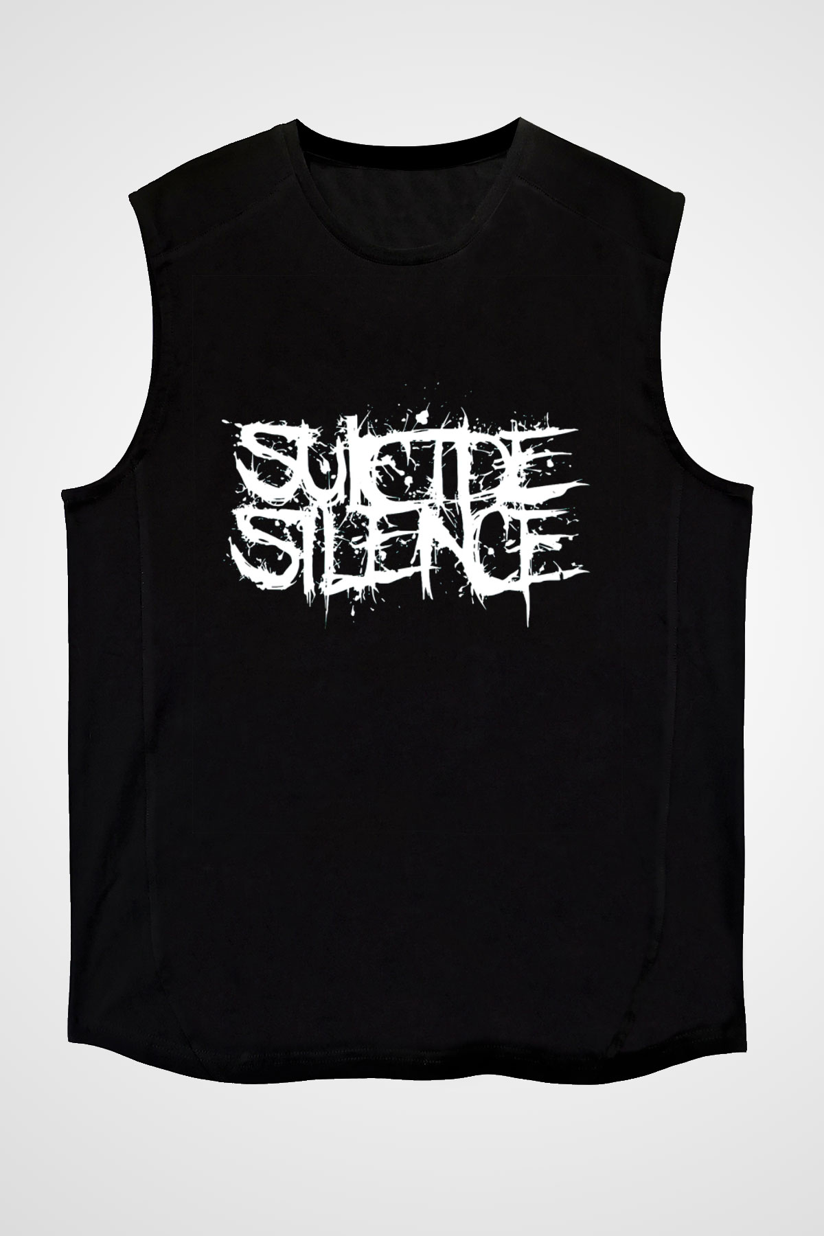 Suicide Silence Siyah Unisex Kolsuz Tişört