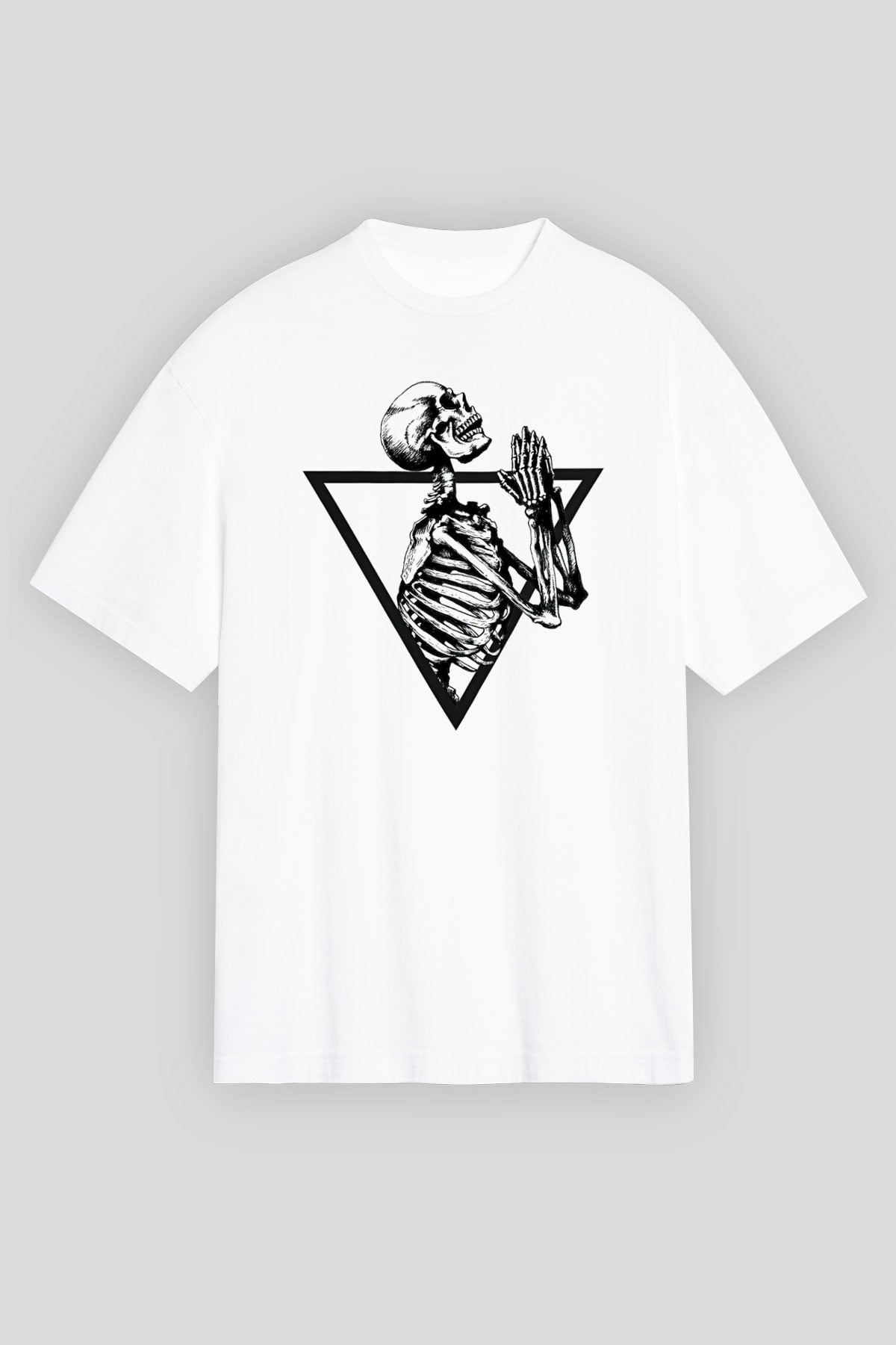 Suicideboys - $uicideboy$ Baskılı Beyaz Unisex Oversize Tişört - Tshirt