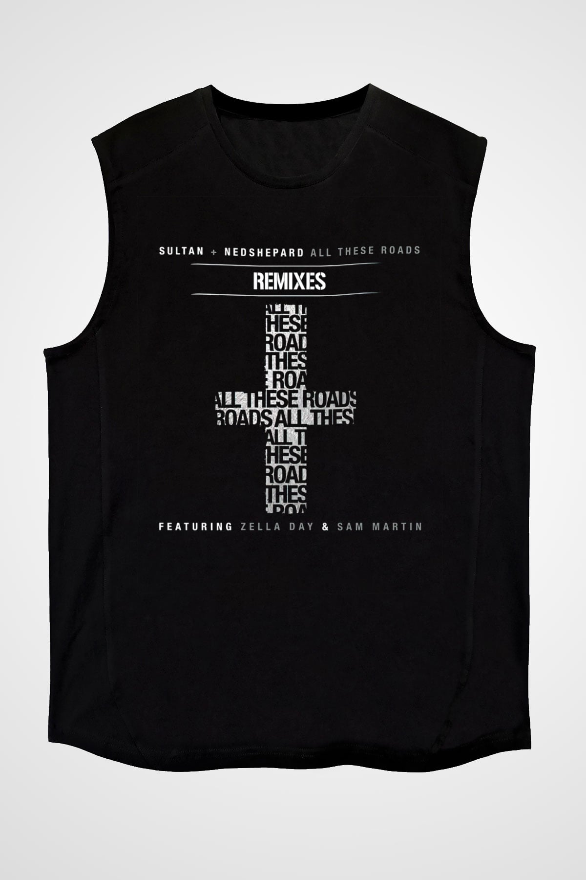 Sultan & Ned Shepard Siyah Unisex Kolsuz Tişört