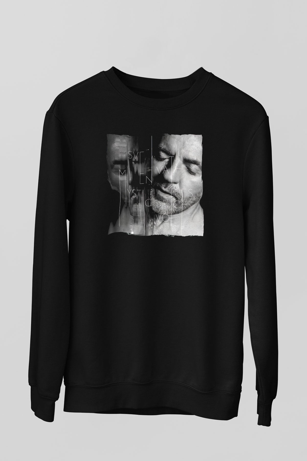 Sven Vath Siyah Unisex Sweatshirt