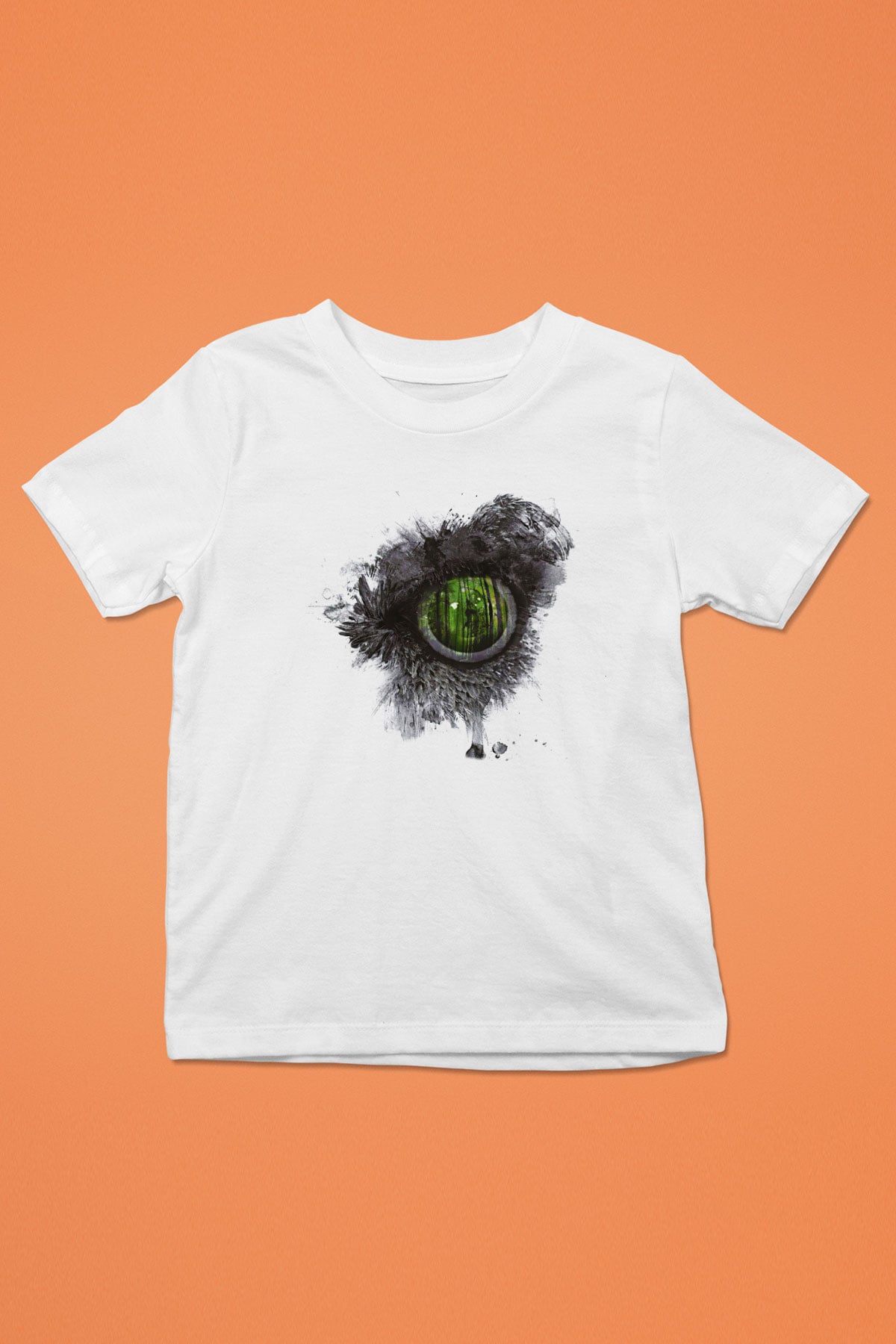 Swallow The Sun Baskılı Beyaz Unisex Beyaz Çocuk Tişört - Tshirt