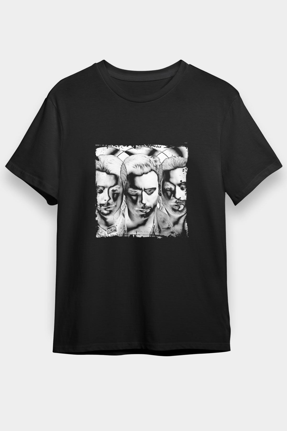 Swedish House Mafia Baskılı Unisex Siyah Tişört