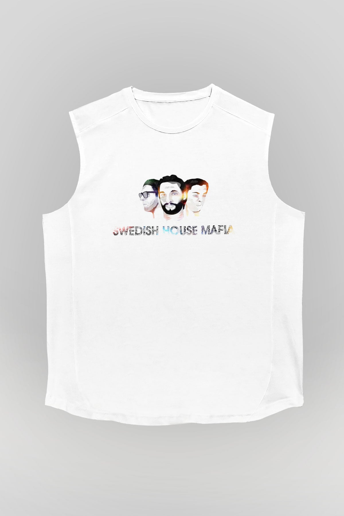 Swedish House Mafia Beyaz Unisex Kolsuz Tişört