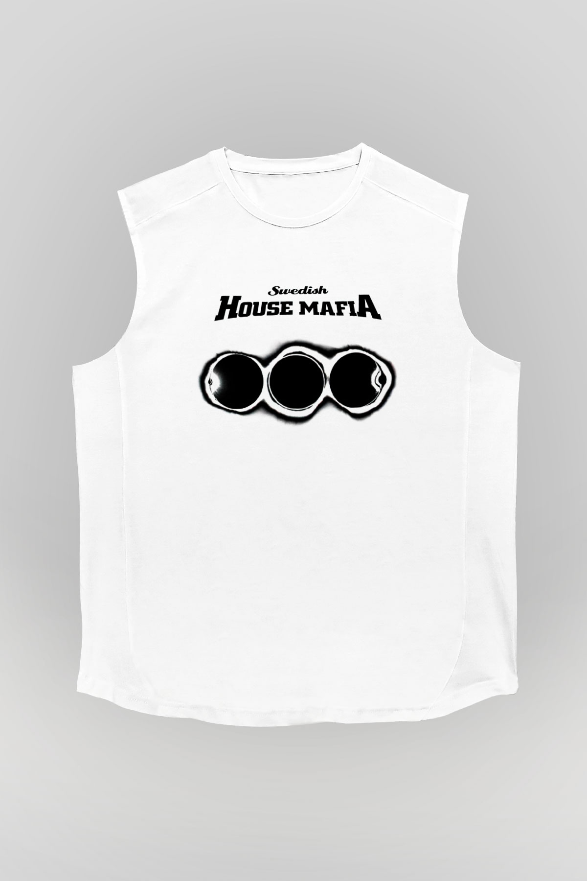 Swedish House Mafia Beyaz Unisex Kolsuz Tişört
