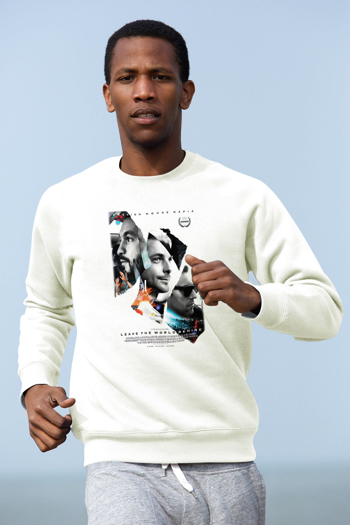 Swedish House Mafia Beyaz Unisex Sweatshirt