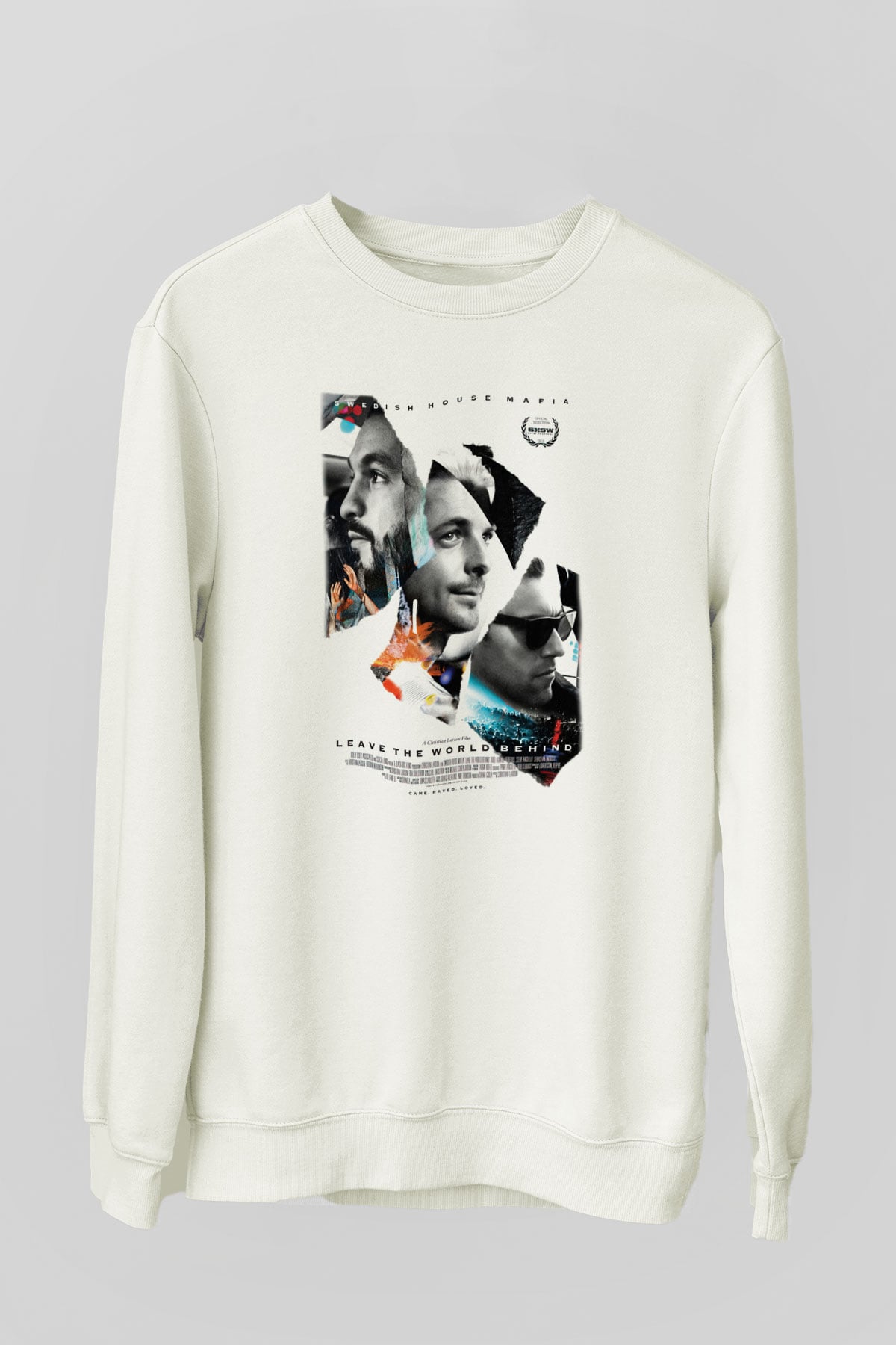 Swedish House Mafia Beyaz Unisex Sweatshirt