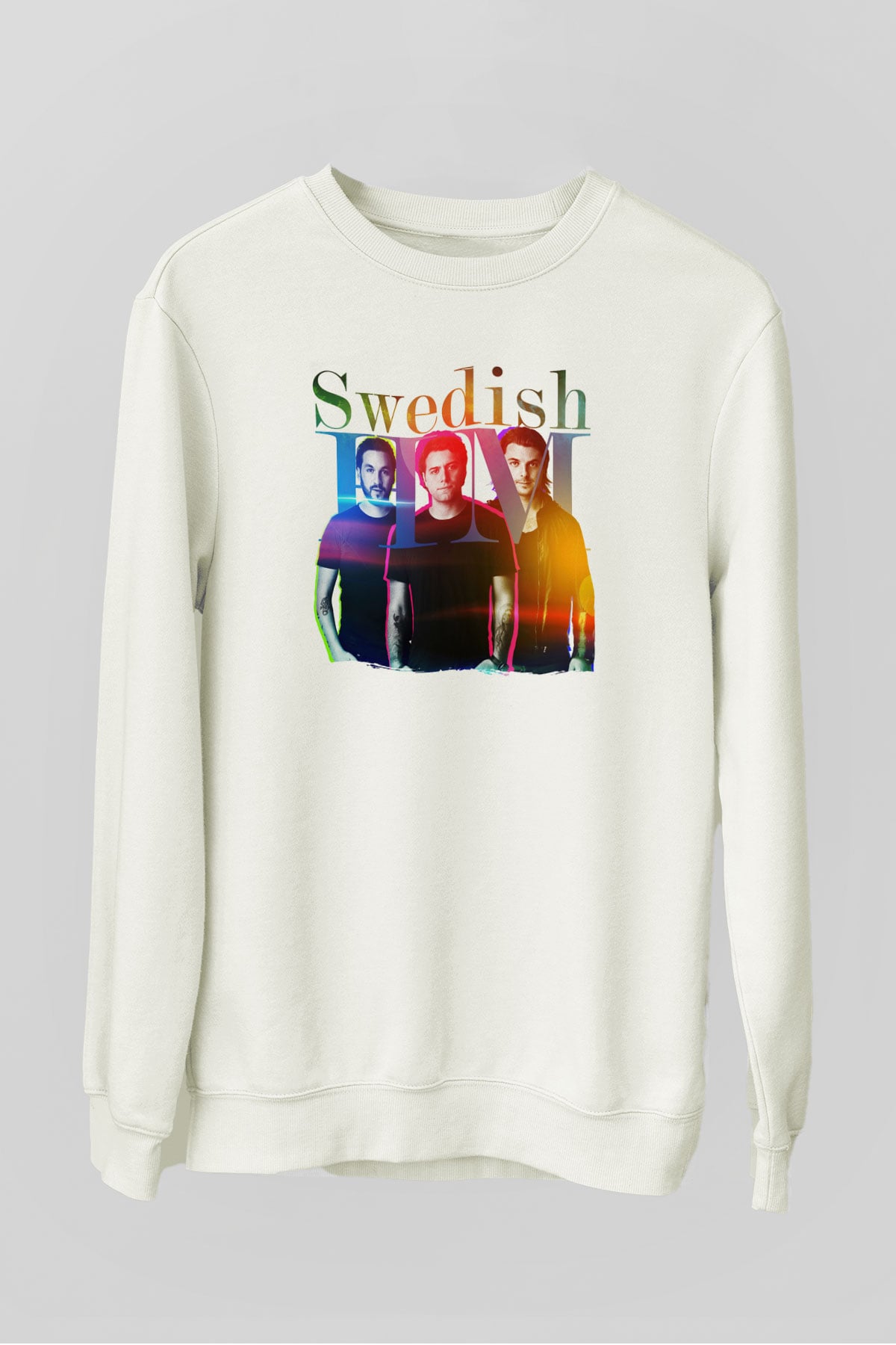 Swedish House Mafia Beyaz Unisex Sweatshirt