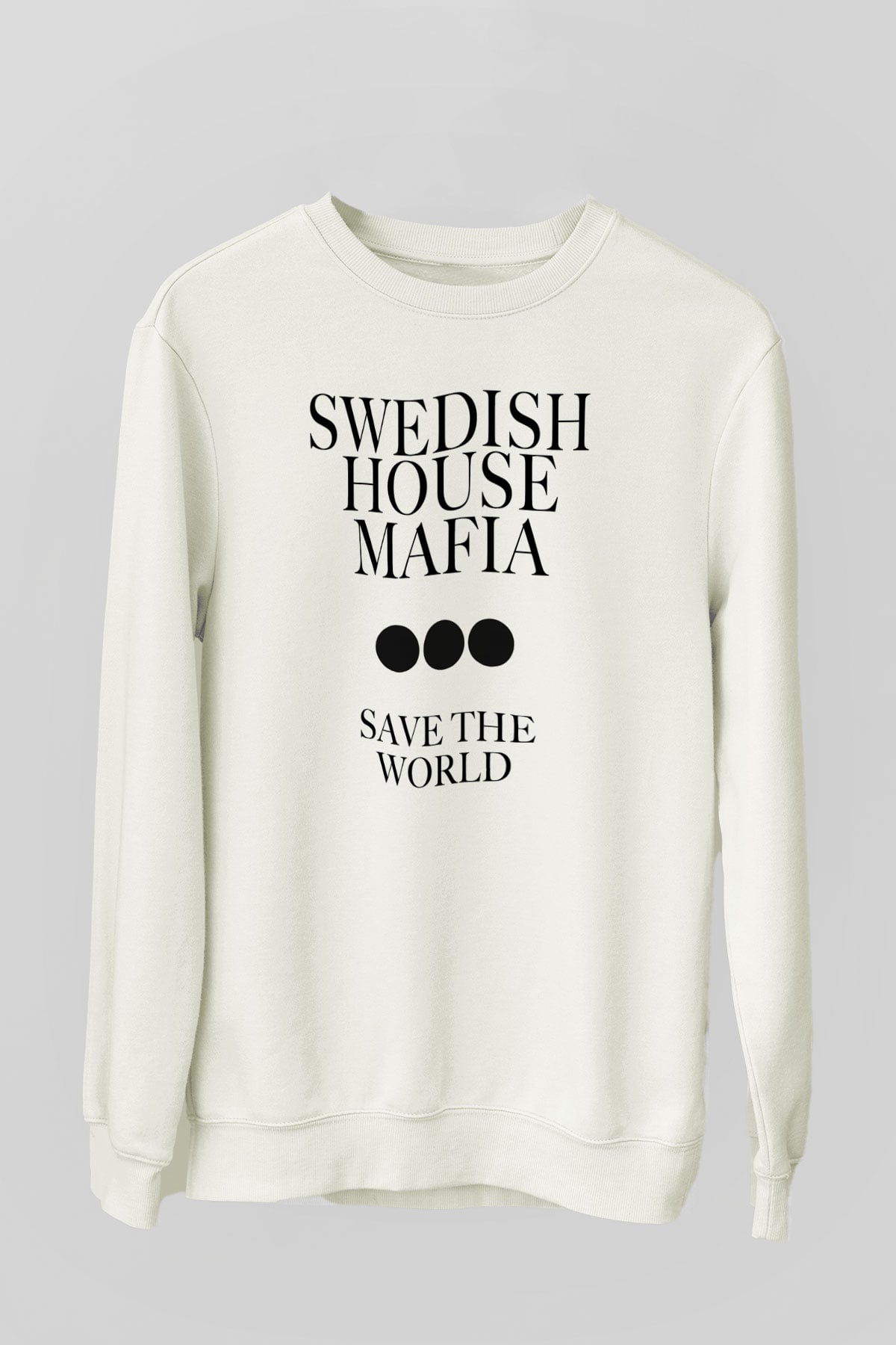 Swedish House Mafia Beyaz Unisex Sweatshirt