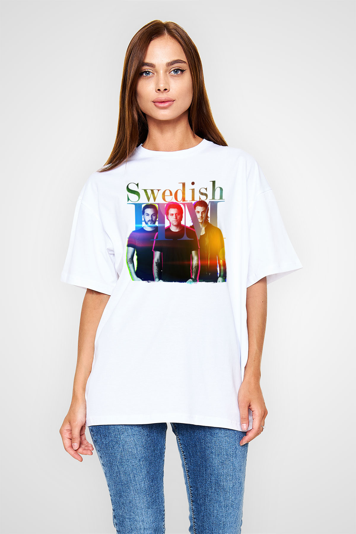 Swedish House Mafia Beyaz Unisex Tişört T-Shirt - TişörtFabrikası