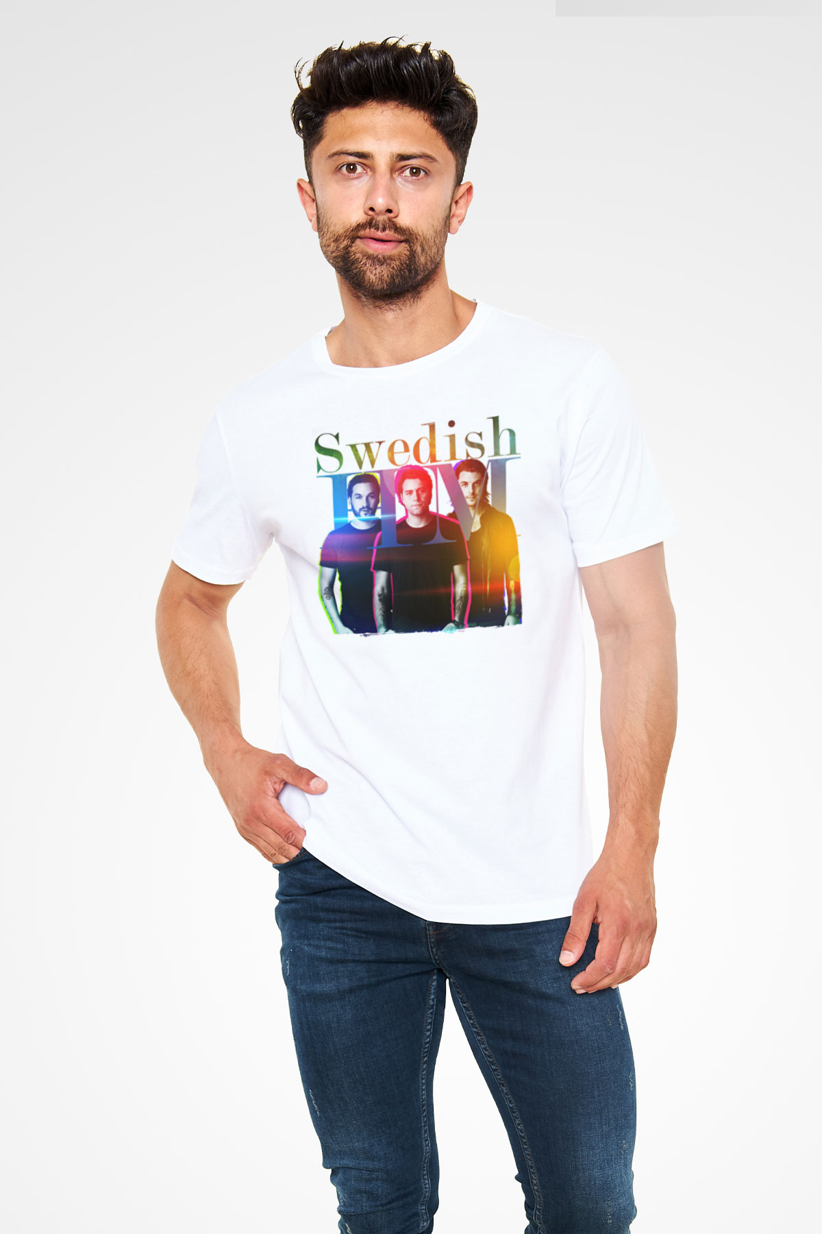Swedish House Mafia Beyaz Unisex Tişört T-Shirt - TişörtFabrikası