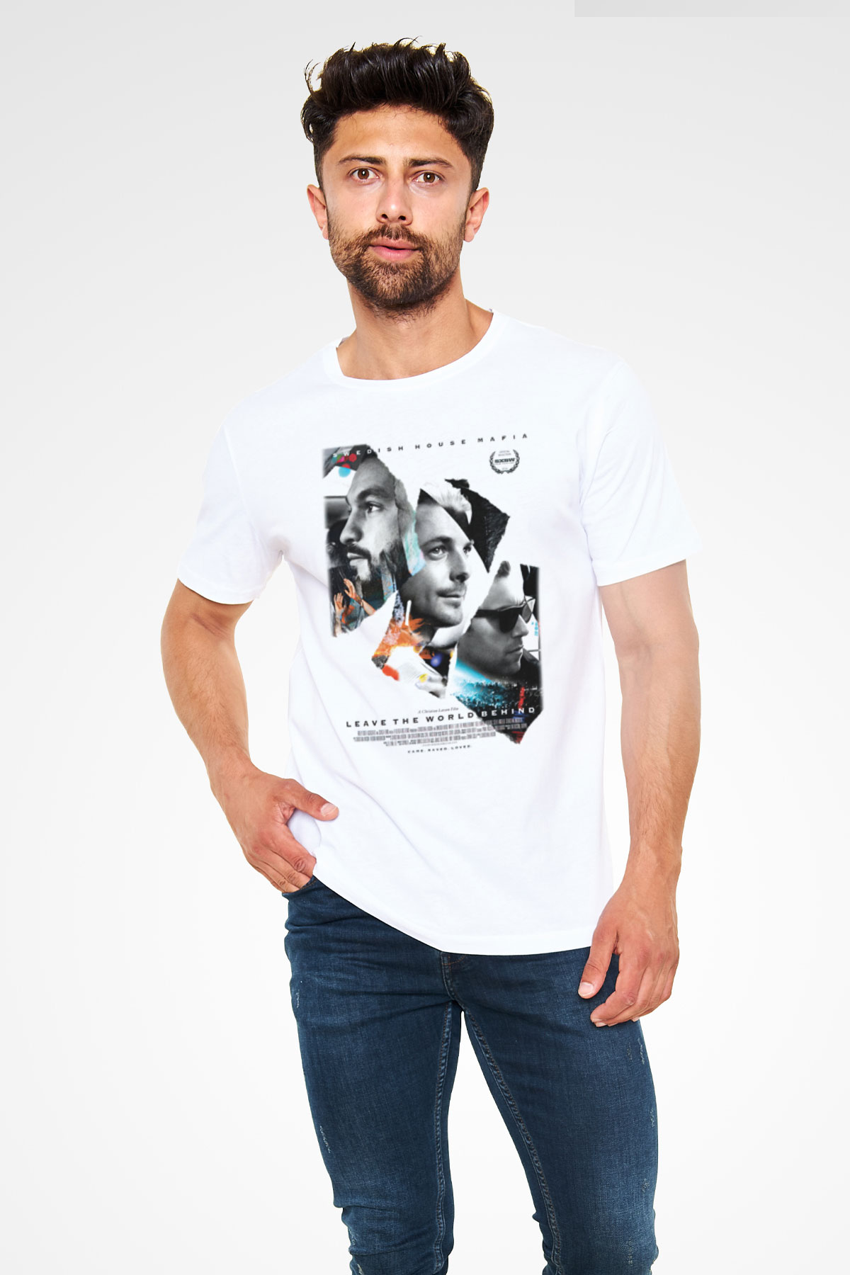 Swedish House Mafia Beyaz Unisex Tişört T-Shirt - TişörtFabrikası