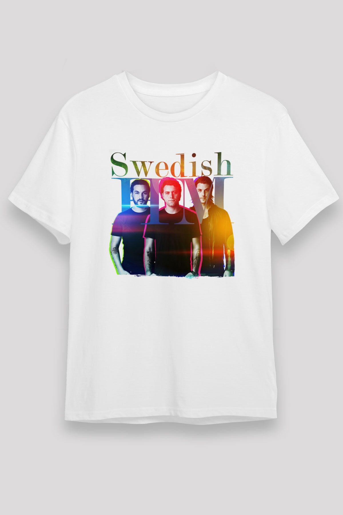 Swedish House Mafia Beyaz Unisex Tişört T-Shirt - TişörtFabrikası