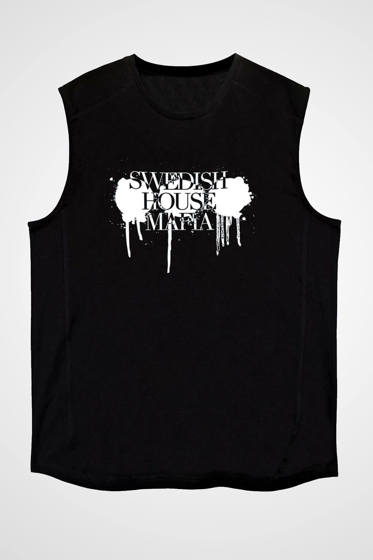Swedish House Mafia Siyah Unisex Kolsuz Tişört