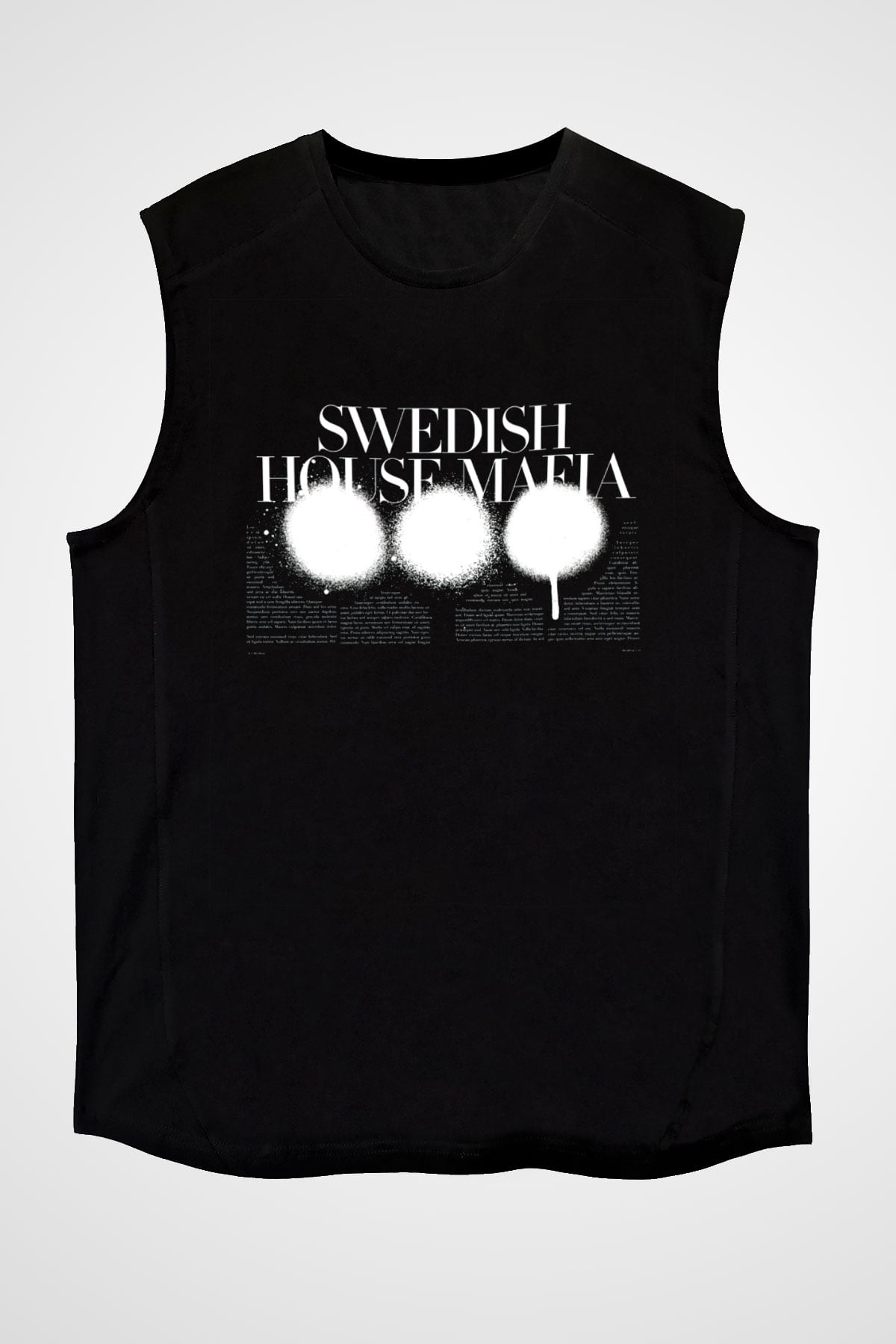Swedish House Mafia Siyah Unisex Kolsuz Tişört