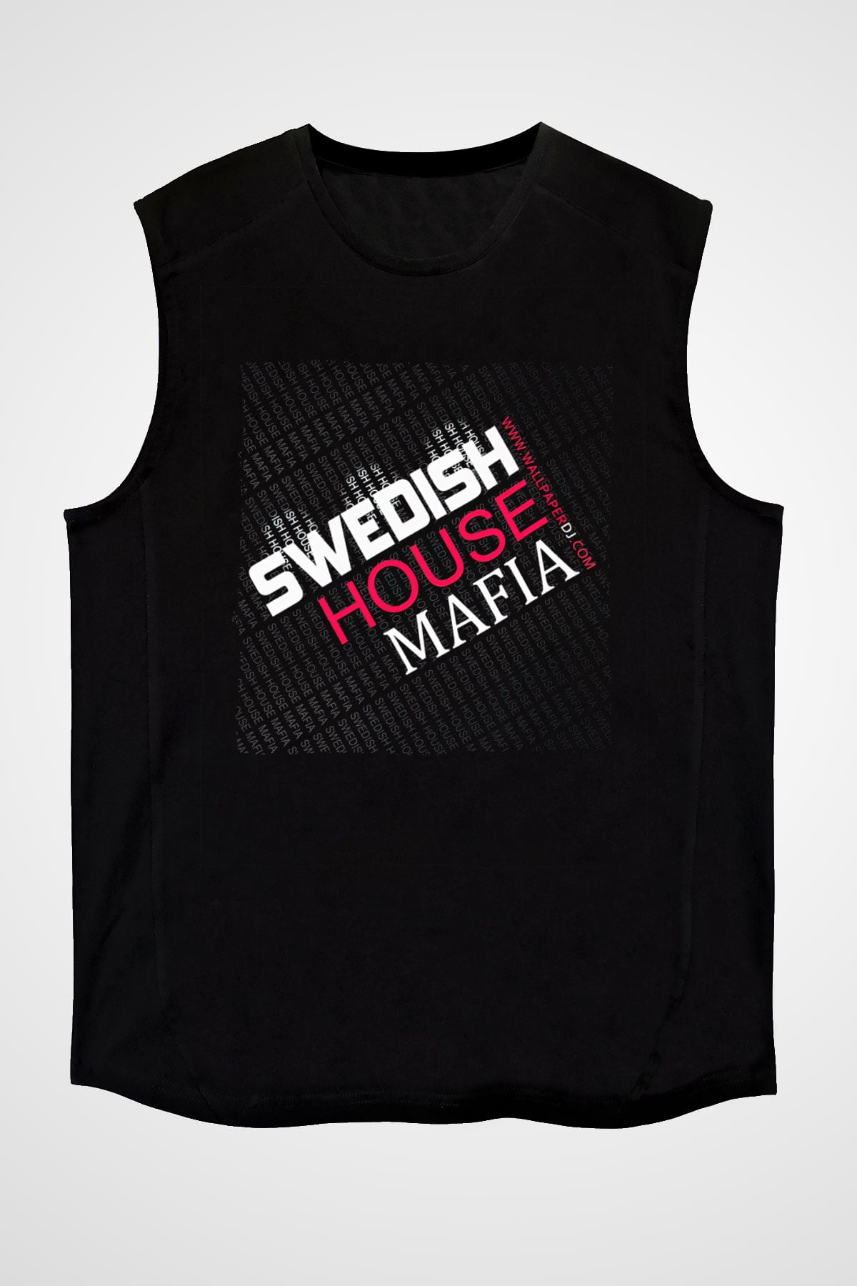 Swedish House Mafia Siyah Unisex Kolsuz Tişört