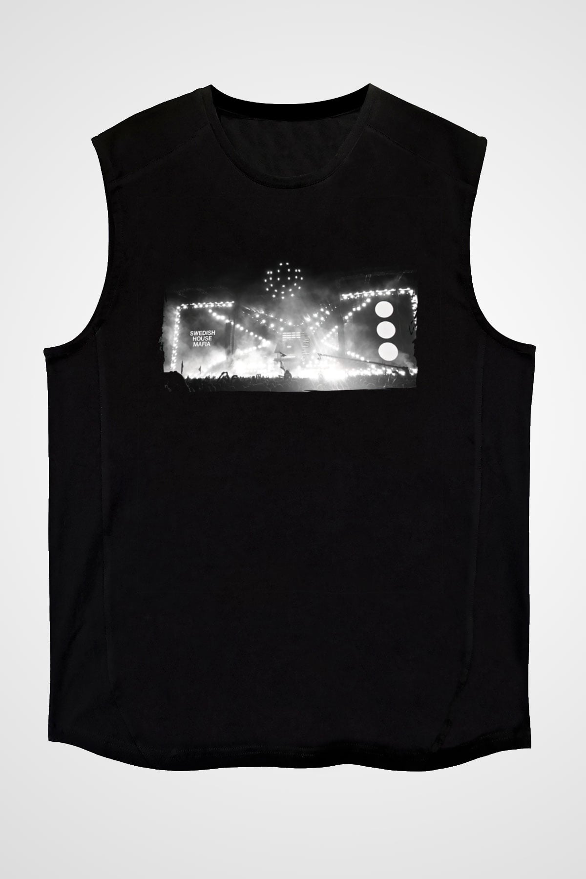 Swedish House Mafia Siyah Unisex Kolsuz Tişört
