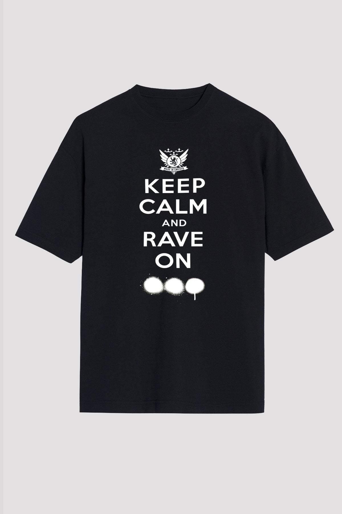 Swedish House Mafia Siyah Unisex Oversize Tişört T-Shirt