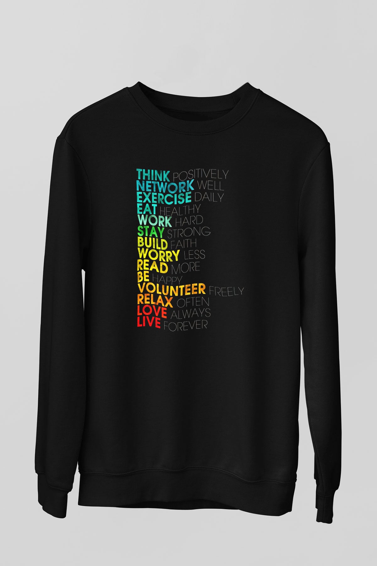 Swedish House Mafia Siyah Unisex Sweatshirt