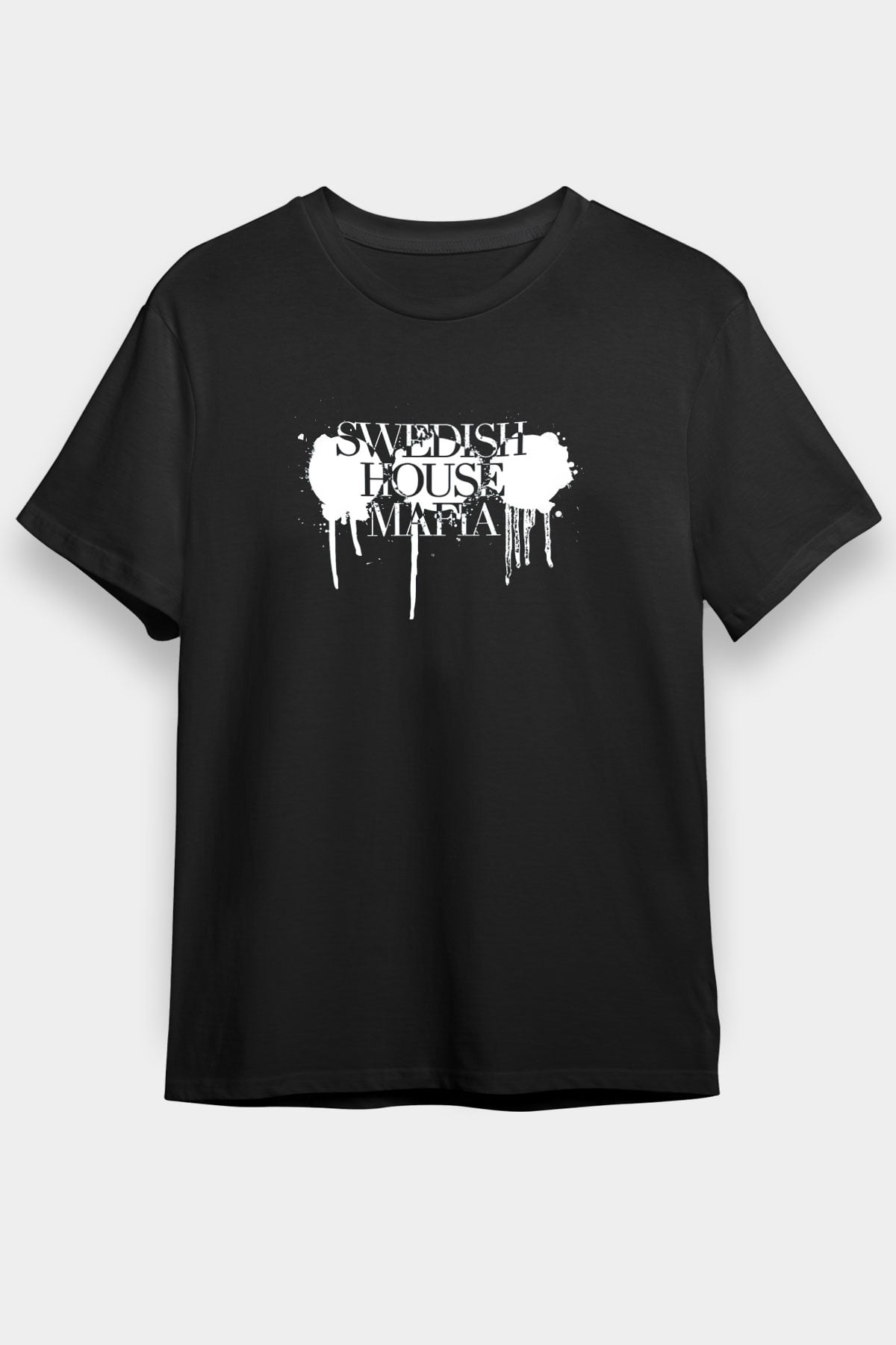 Swedish House Mafia Siyah Unisex Tişört T-Shirt - TişörtFabrikası