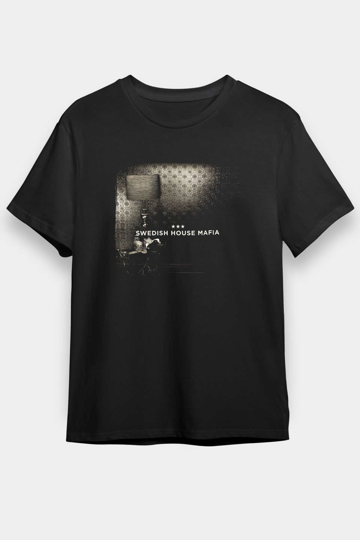 Swedish House Mafia Siyah Unisex Tişört T-Shirt - TişörtFabrikası