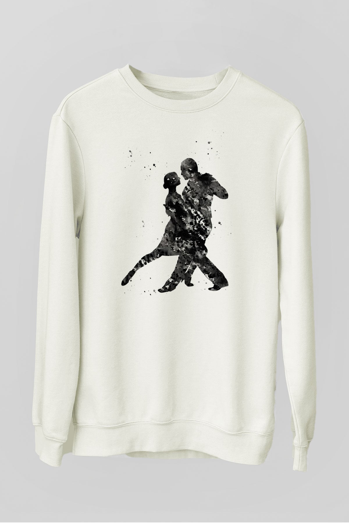 Tango Beyaz Unisex Sweatshirt