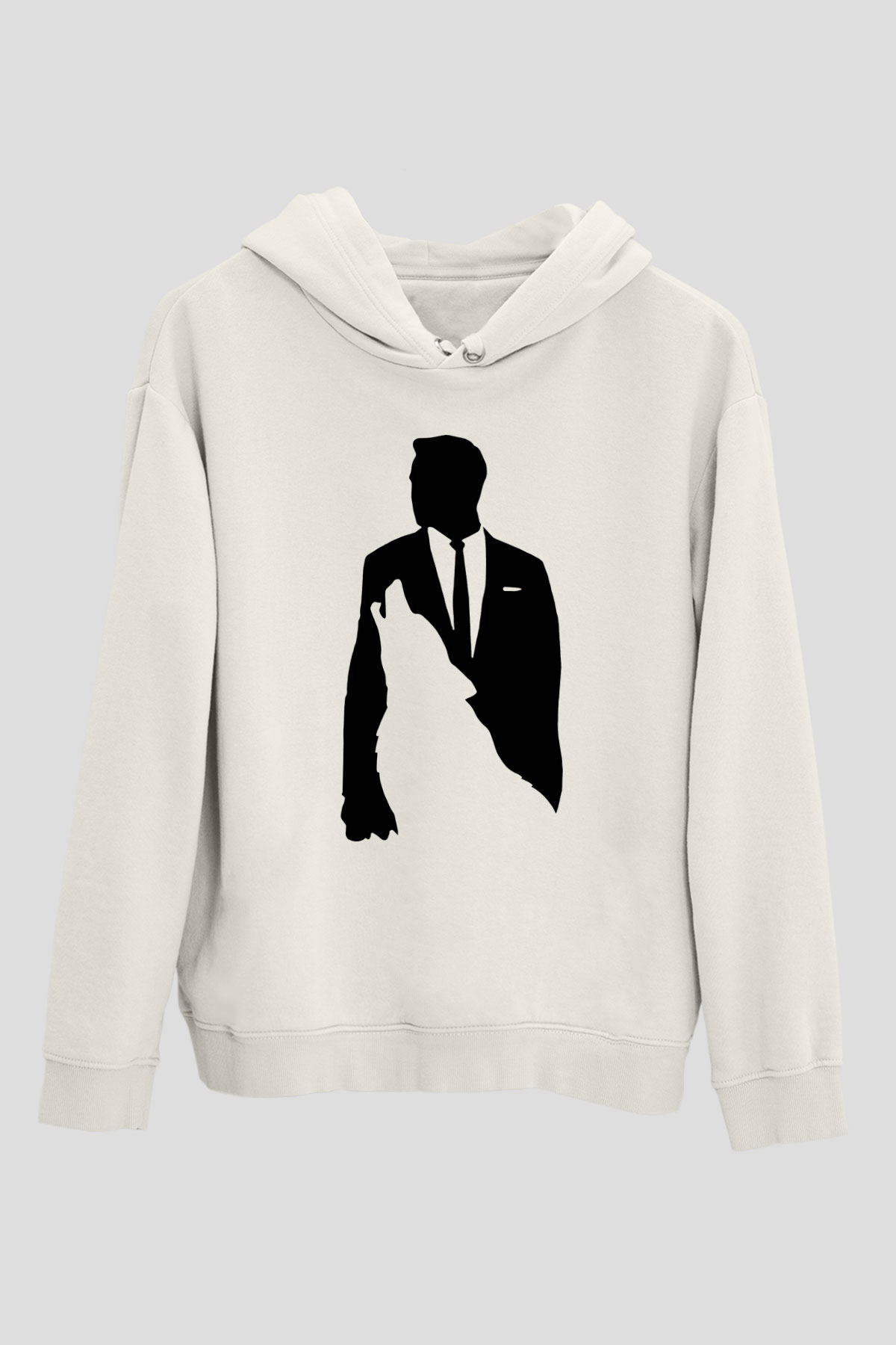 Tasarım Kapşonlu Sweatshirt TSR119