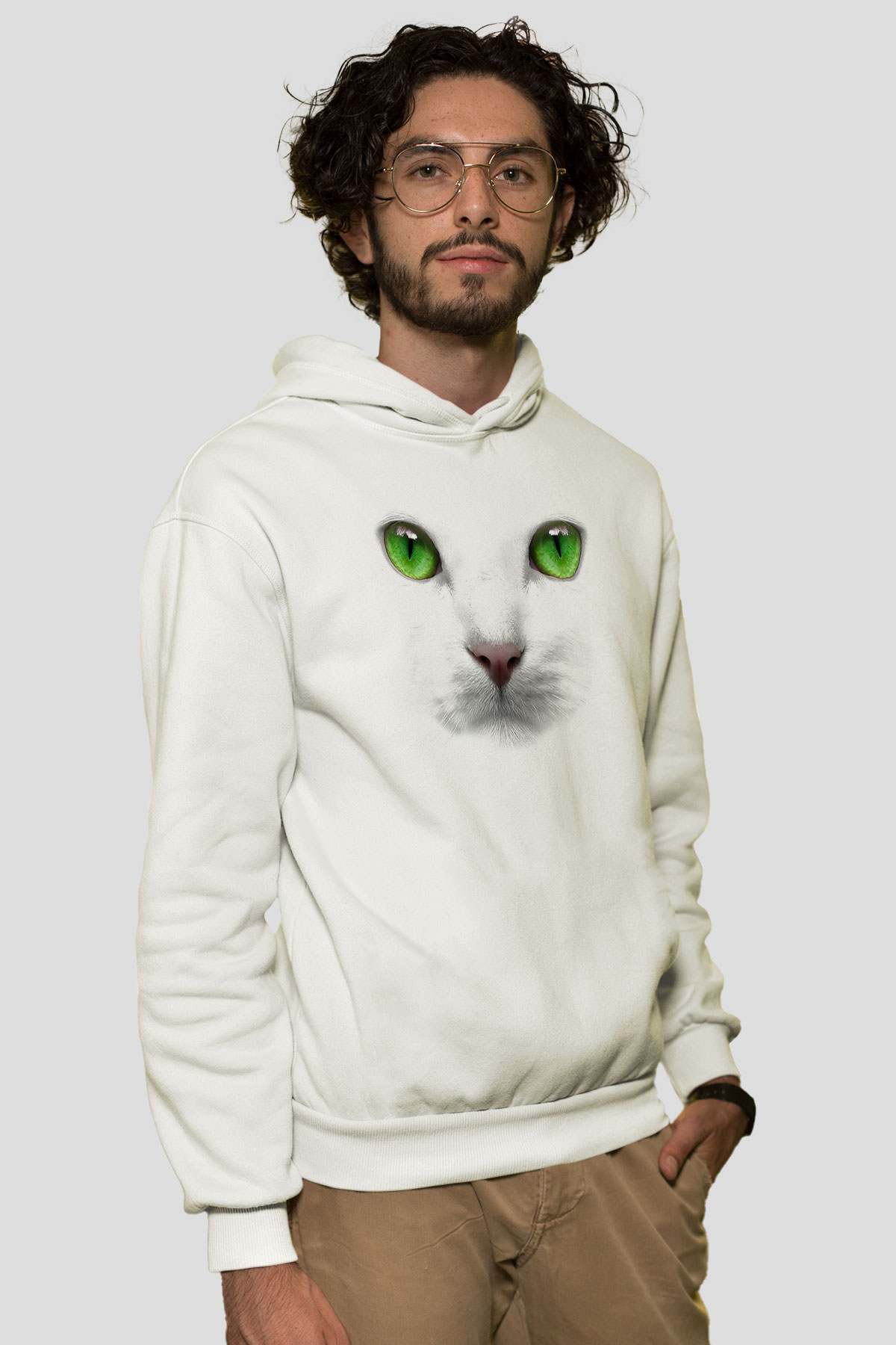 Tasarım Kapşonlu Sweatshirt TSR122