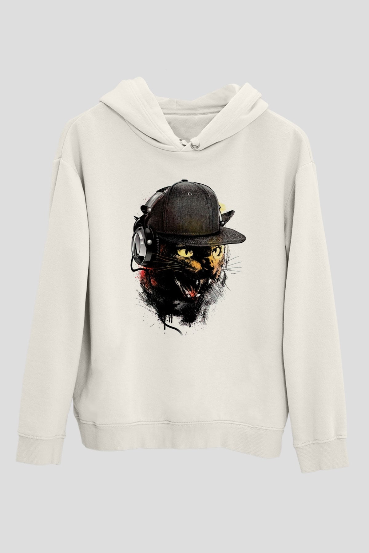 Tasarım Kapşonlu Sweatshirt TSR132