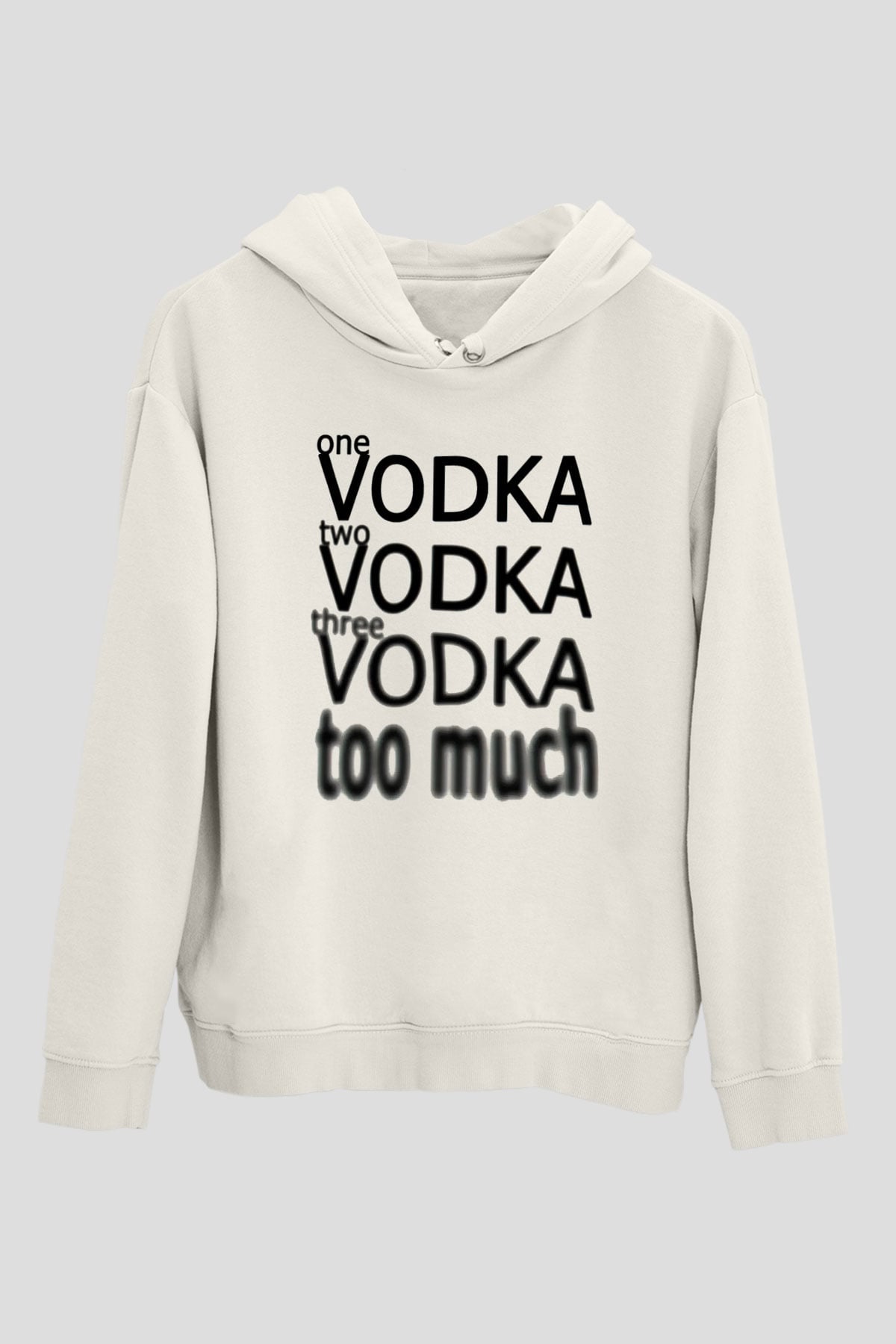 Tasarım Kapşonlu Sweatshirt TSR137