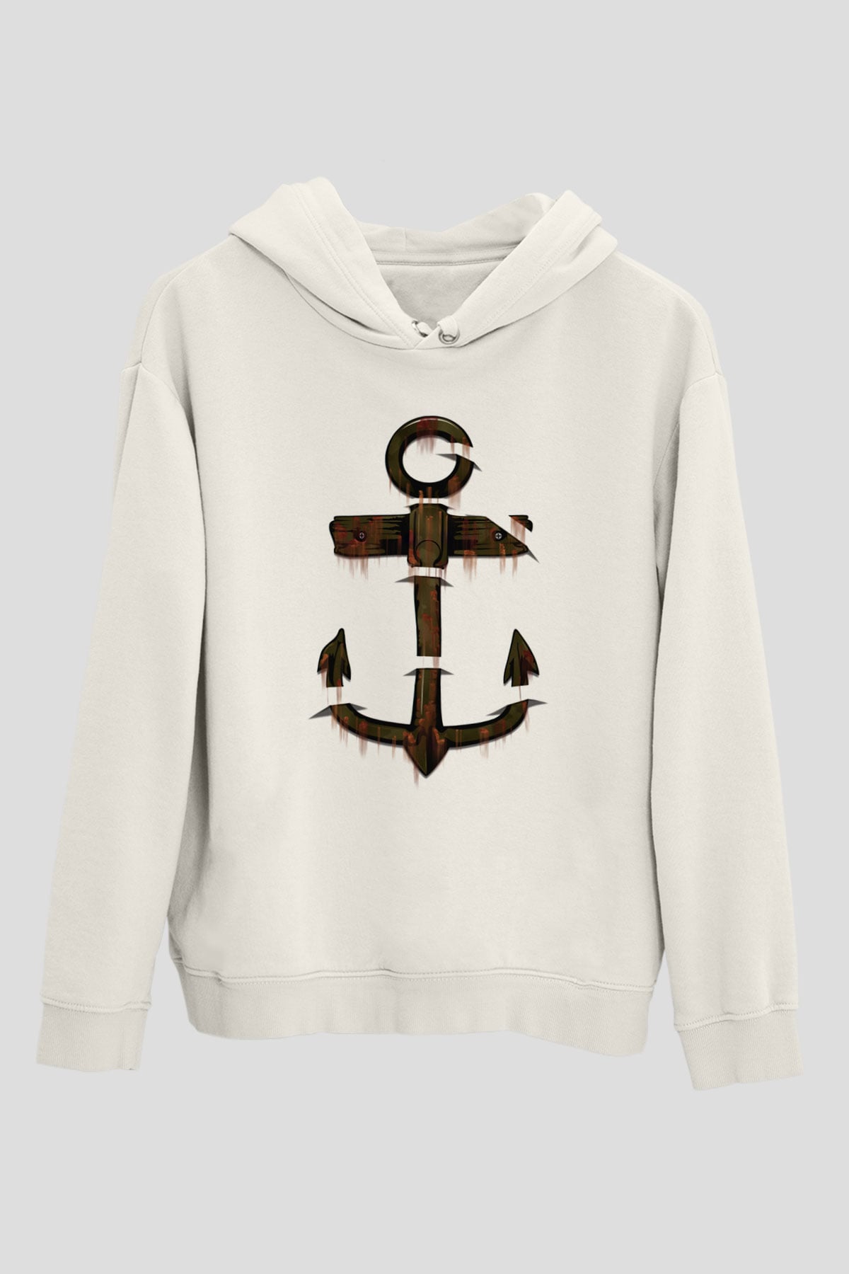 Tasarım Kapşonlu Sweatshirt TSR143