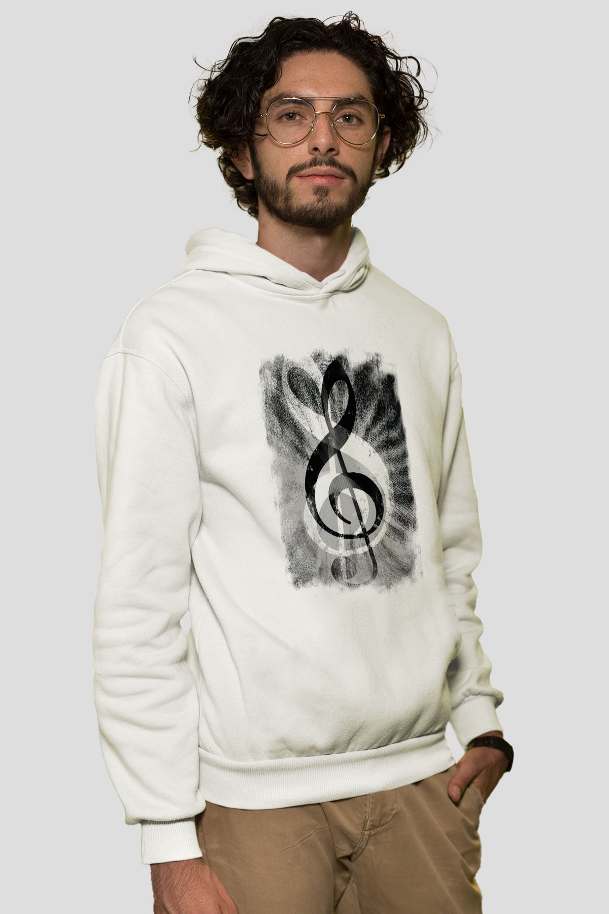 Tasarım Kapşonlu Sweatshirt TSR162