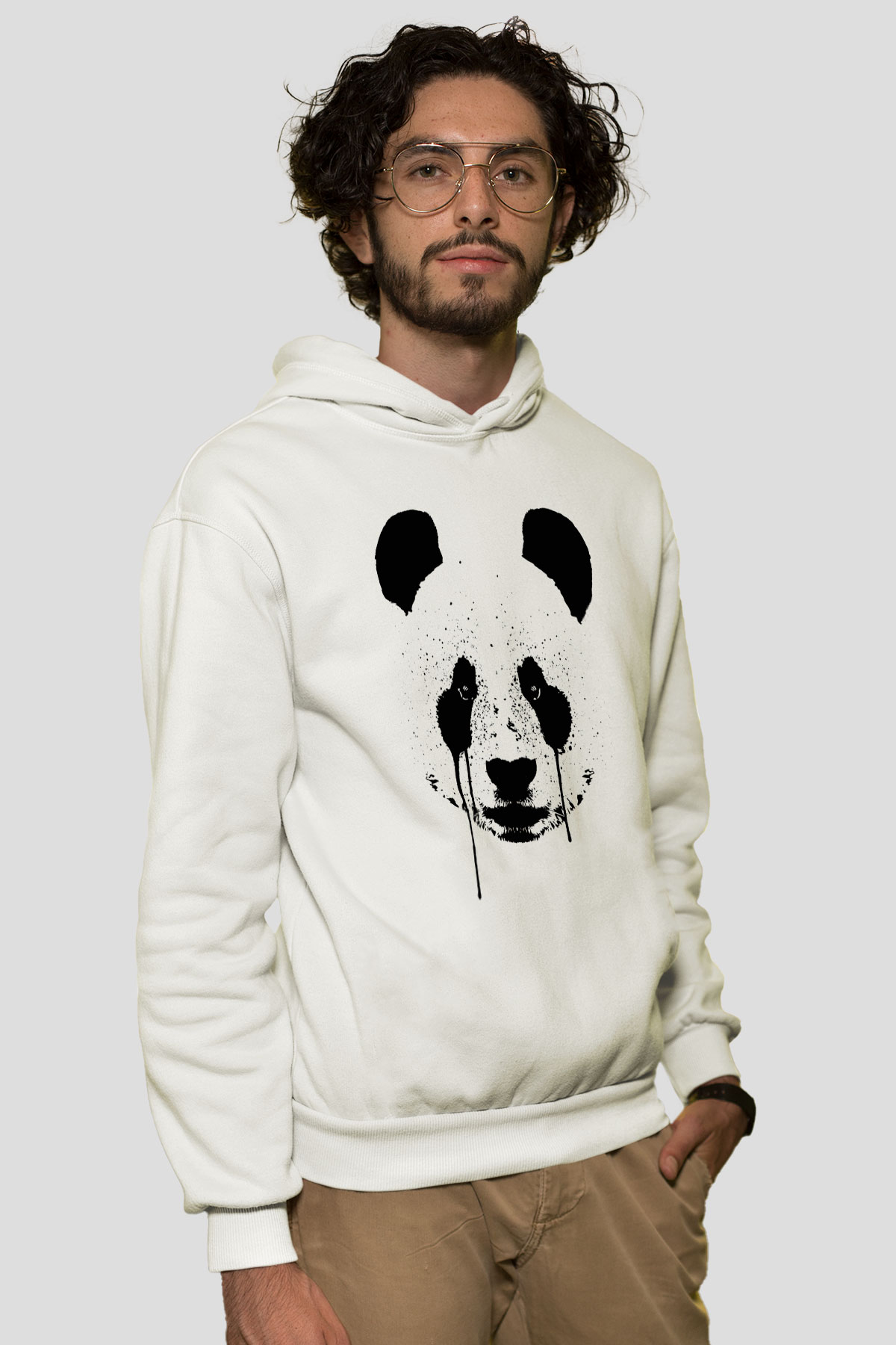 Tasarım Kapşonlu Sweatshirt TSR218