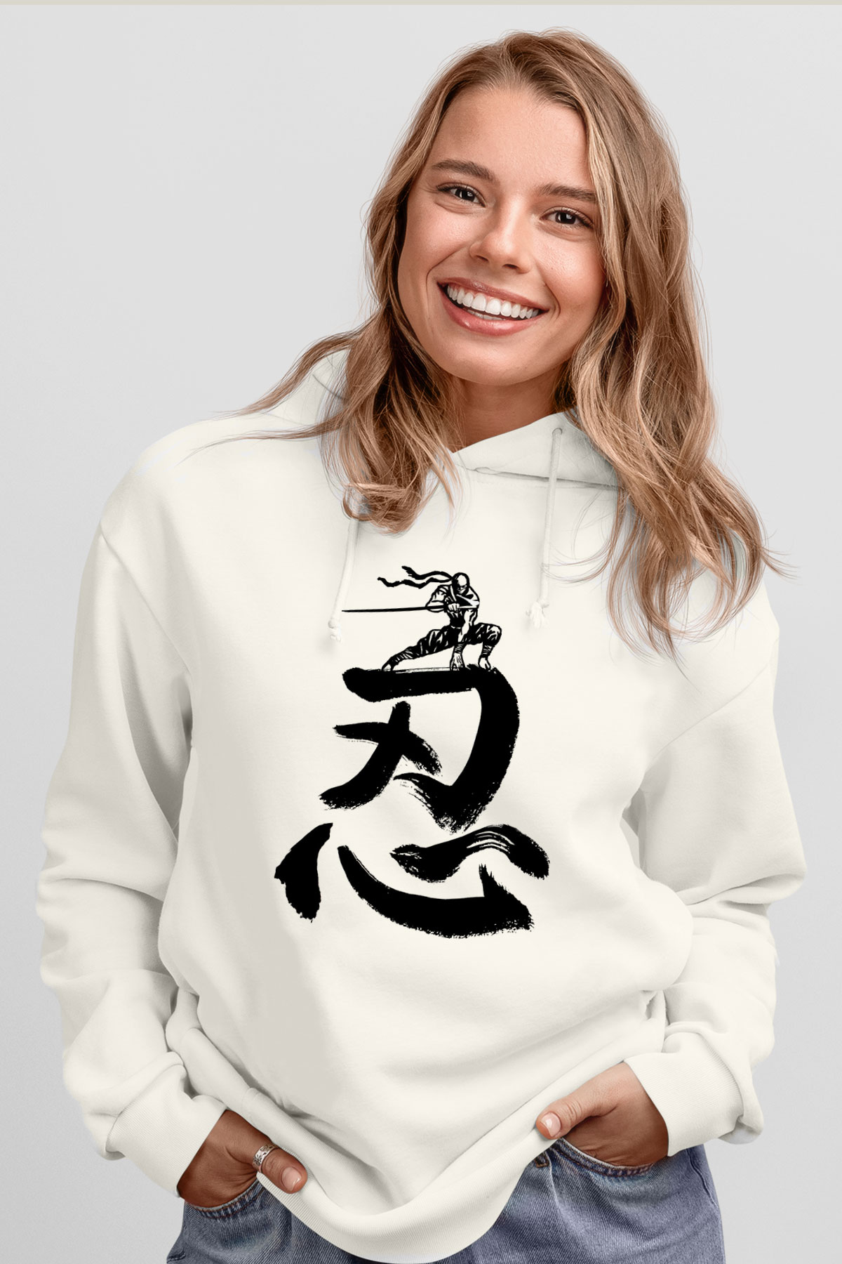 Tasarım Kapşonlu Sweatshirt TSR221