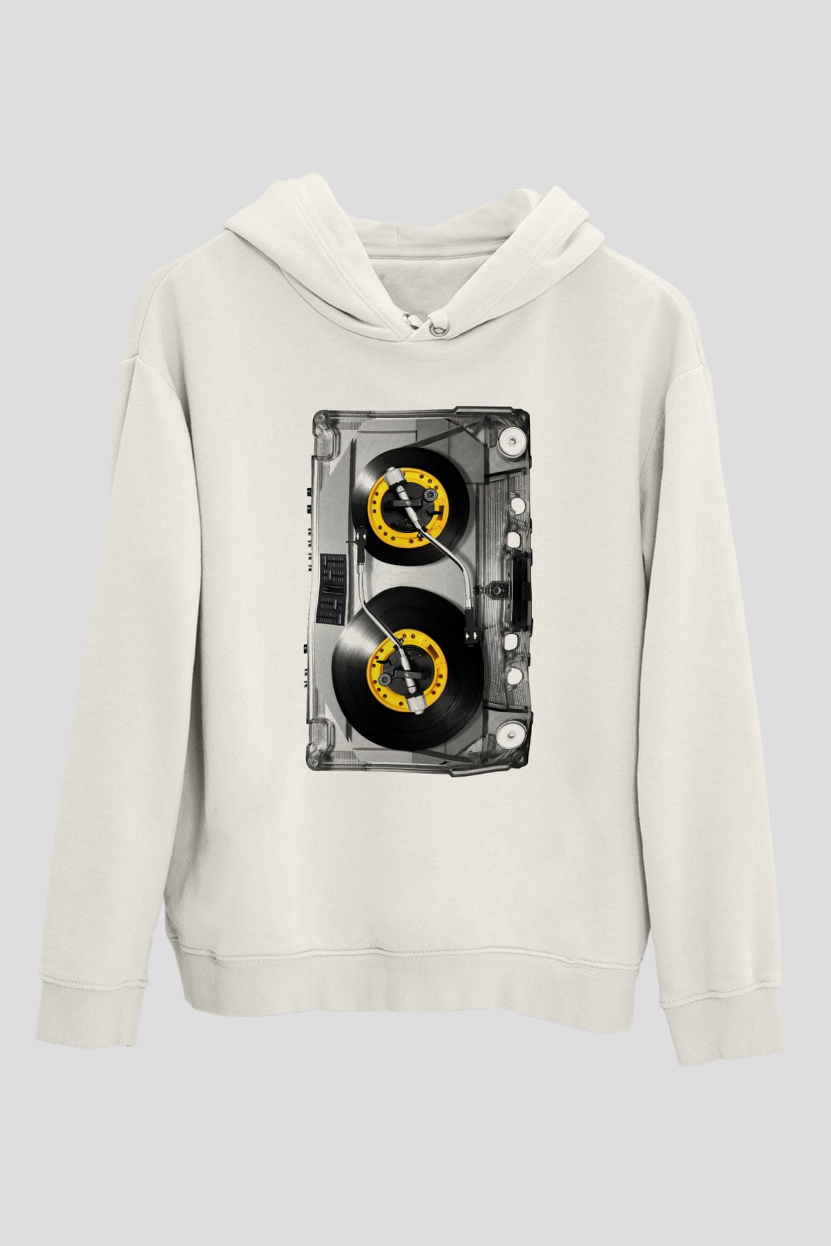 Tasarım Kapşonlu Sweatshirt TSR308