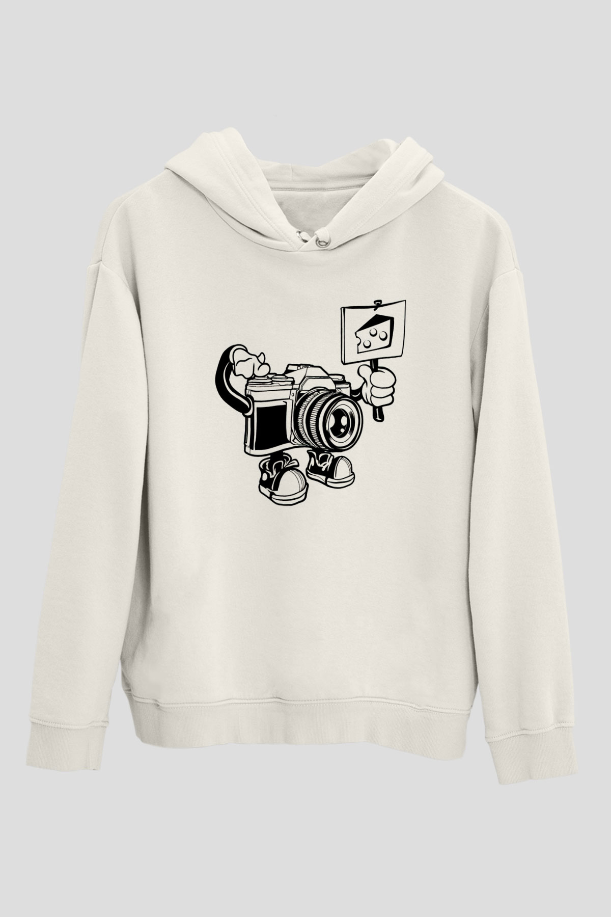 Tasarım Kapşonlu Sweatshirt TSR311
