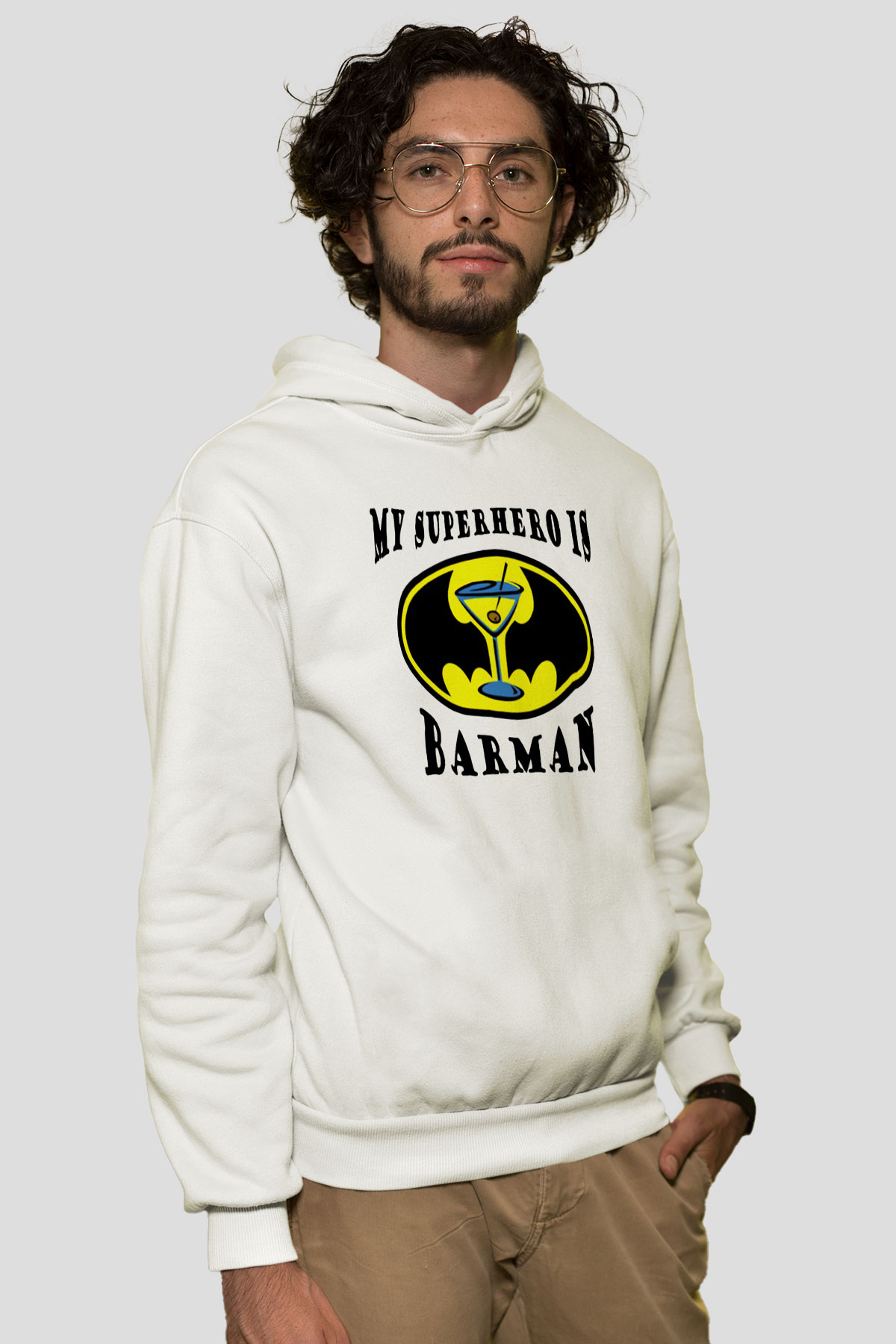 Tasarım Kapşonlu Sweatshirt TSR364