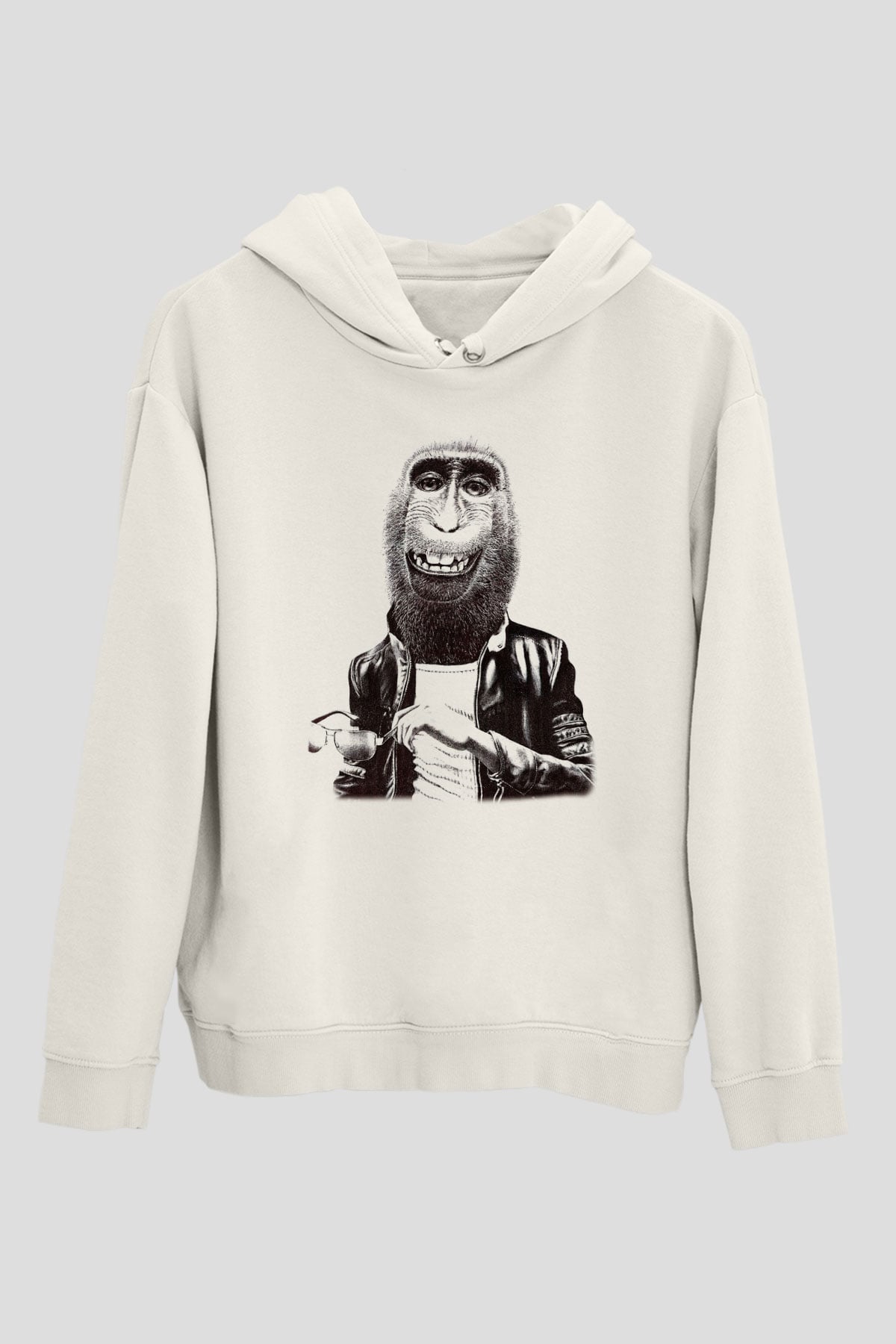 Tasarım Kapşonlu Sweatshirt TSR372