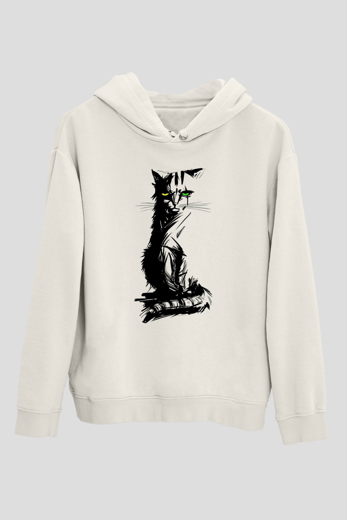 Tasarım Kapşonlu Sweatshirt TSR41