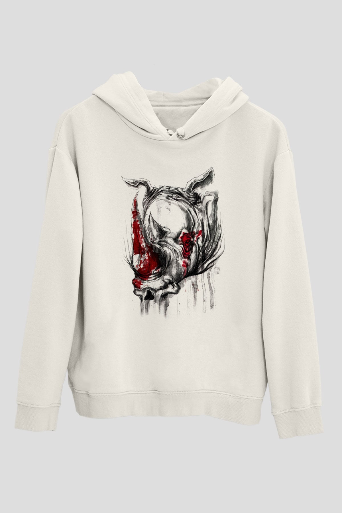 Tasarım Kapşonlu Sweatshirt TSR42