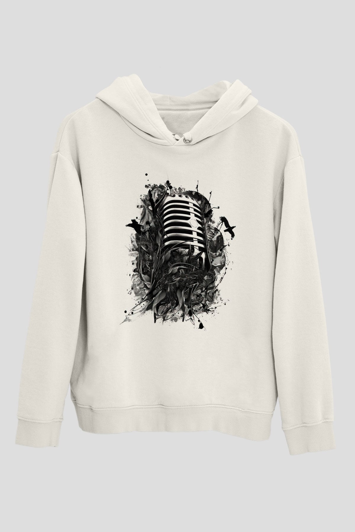 Tasarım Kapşonlu Sweatshirt TSR75
