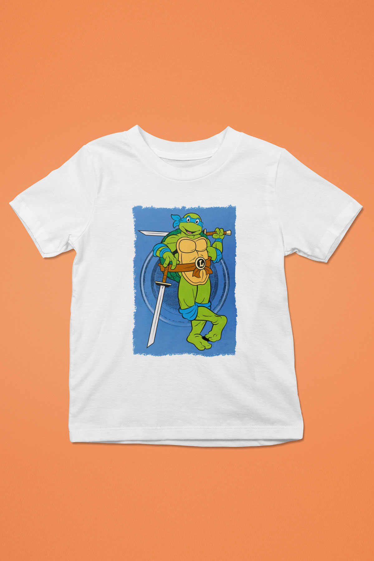 Teenage Mutant Ninja Turtles Ninja Kaplumbağalar Beyaz Unisex Çocuk Tişört