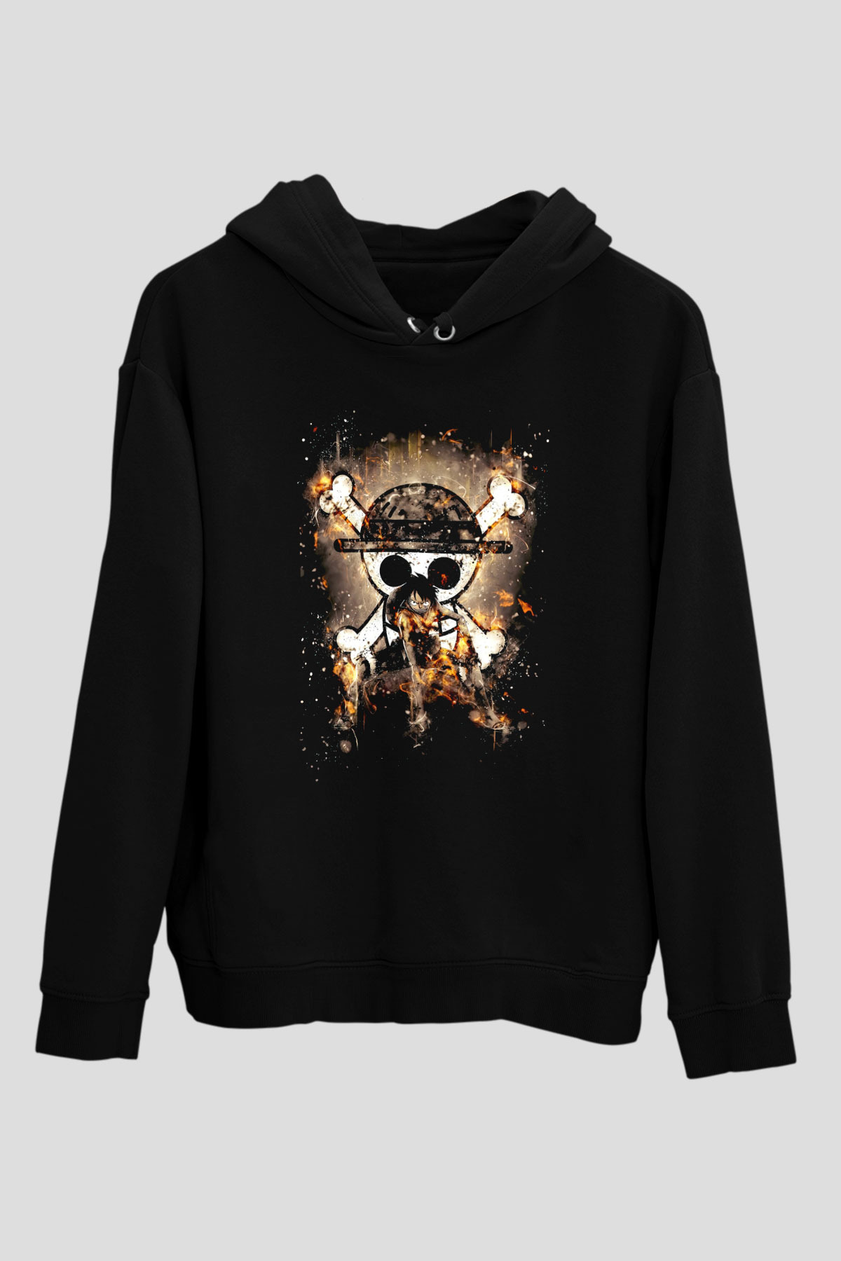 Tehlikeli TemalıSiyah  Unisex Hoodie