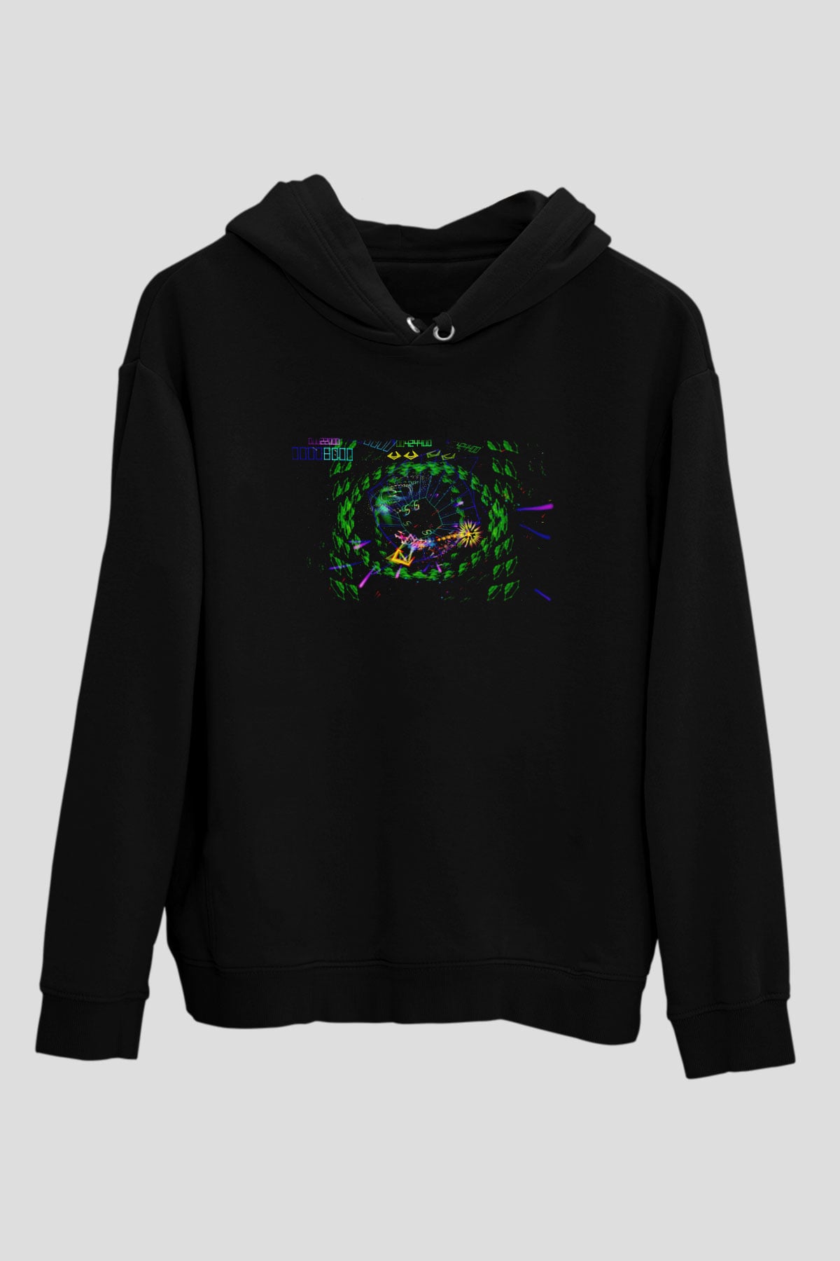 Tempest Siyah Unisex Hoodie