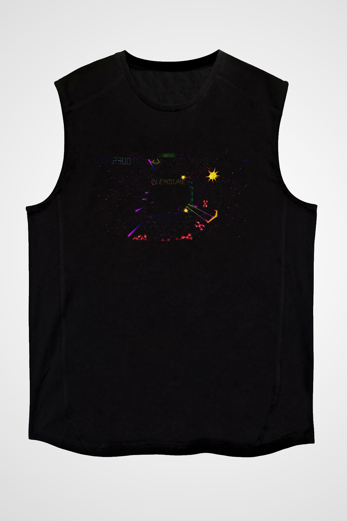 Tempest Siyah Unisex  Kolsuz Tişört