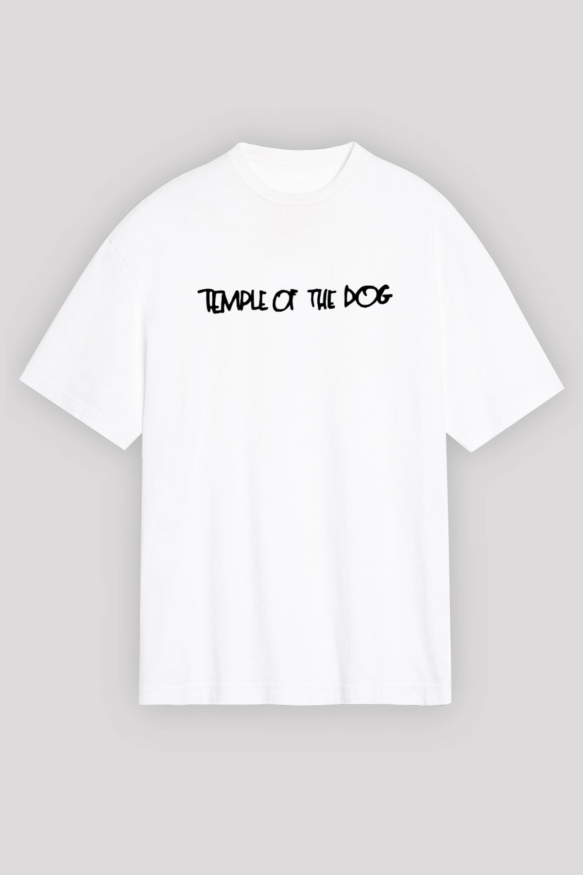Temple of the Dog Beyaz Unisex Oversize Tişört T-Shirt