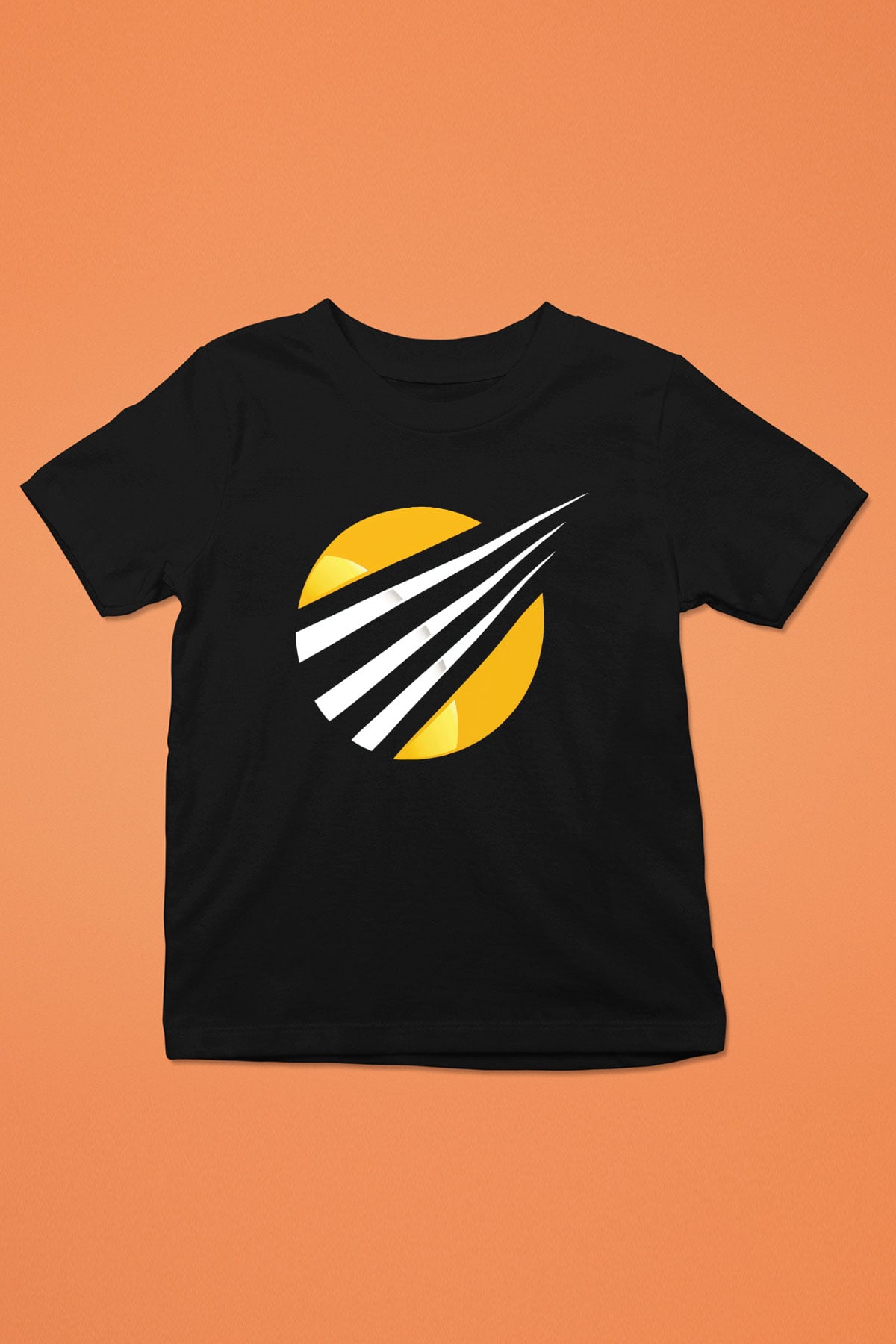 Tenis Siyah Unisex Çocuk Tişört
