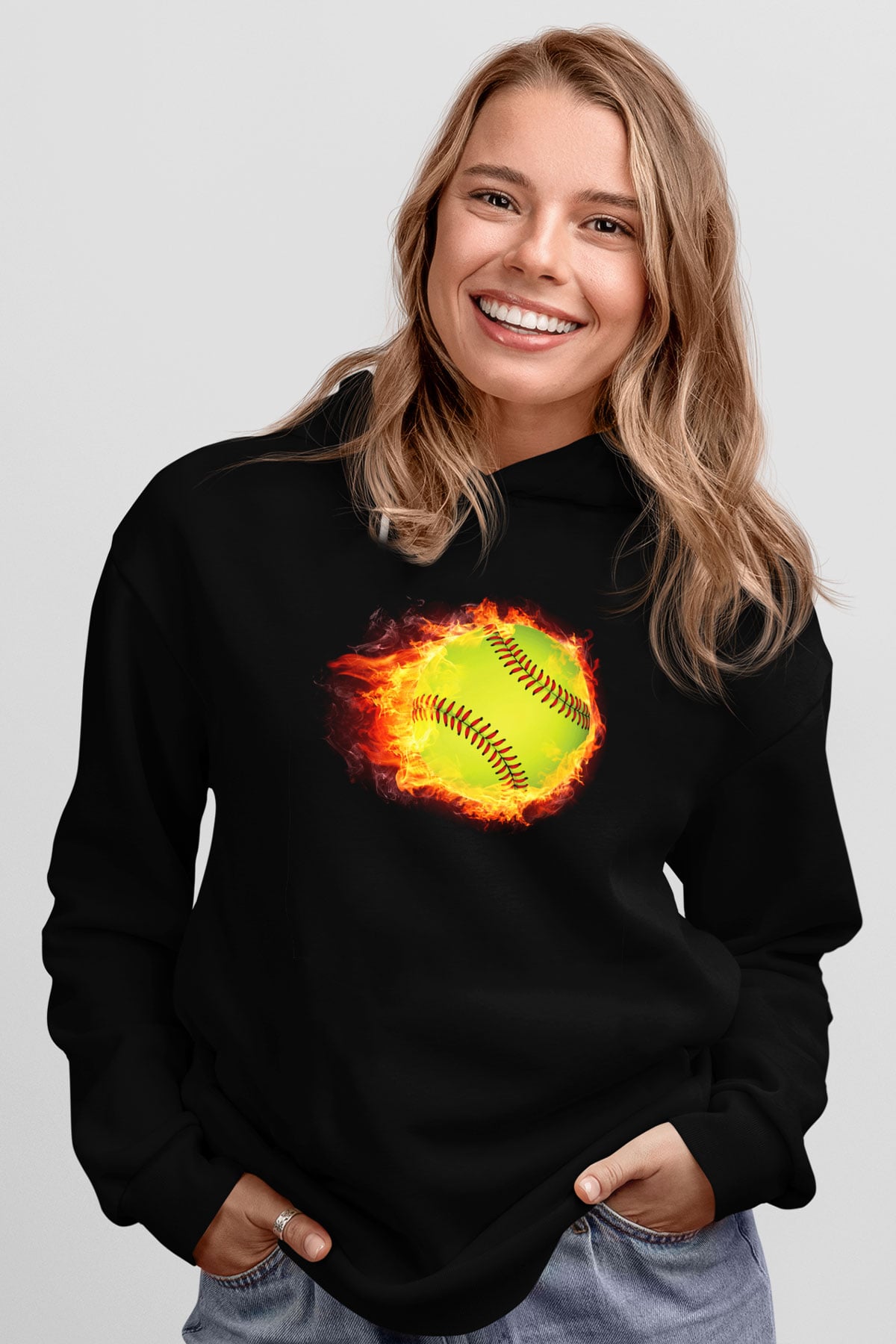Tenis Siyah Unisex Hoodie