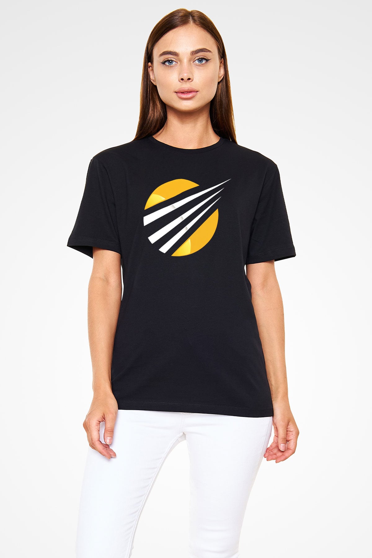 Tenis Siyah Unisex Tişört T-Shirt - TişörtFabrikası