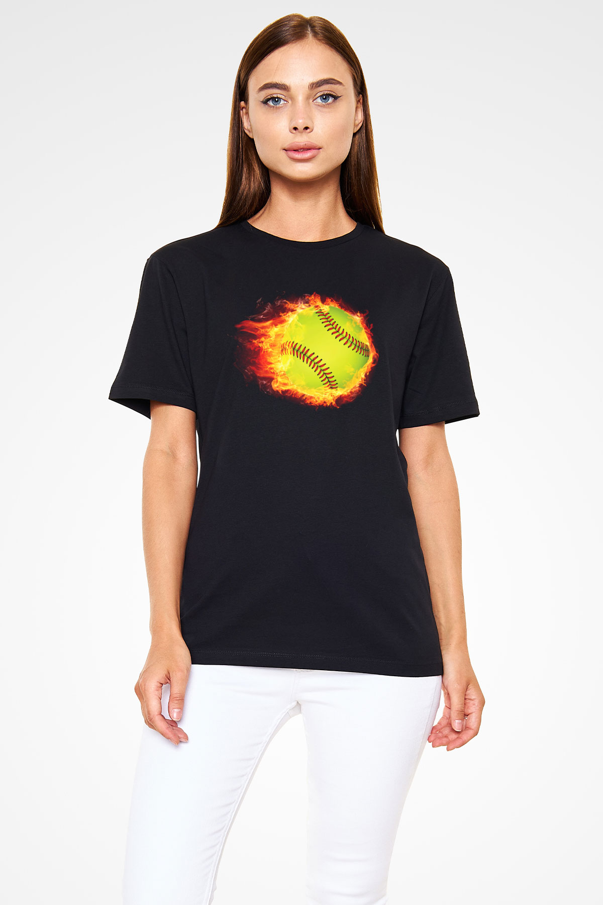 Tenis Siyah Unisex Tişört T-Shirt - TişörtFabrikası