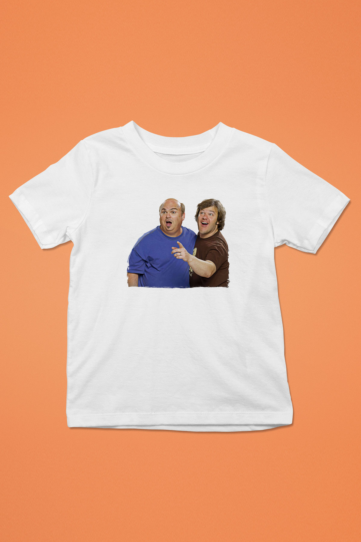 Teracious D Baskılı Beyaz Unisex Beyaz Çocuk Tişört - Tshirt